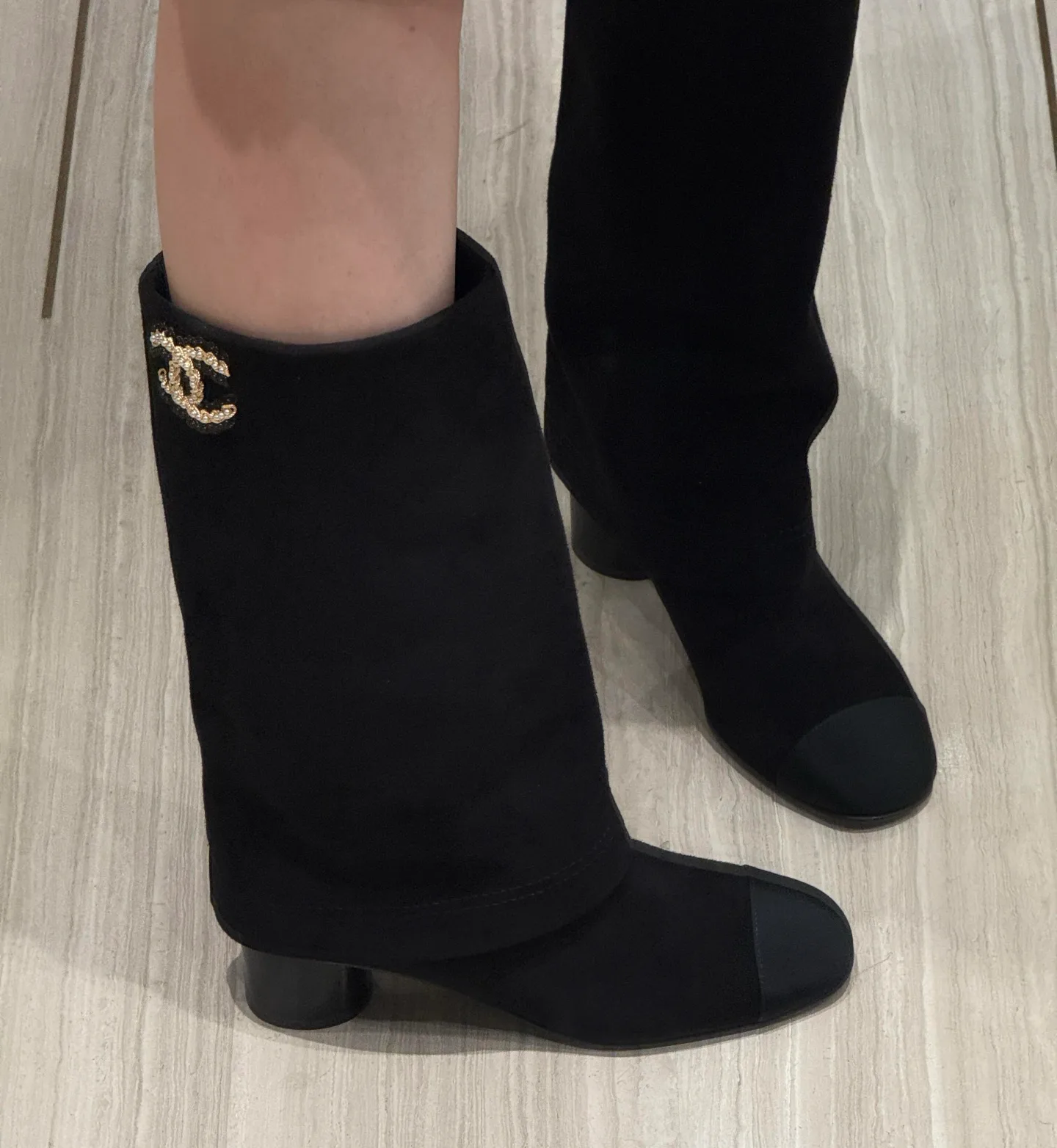 Women's Boots CHANEL 18198939