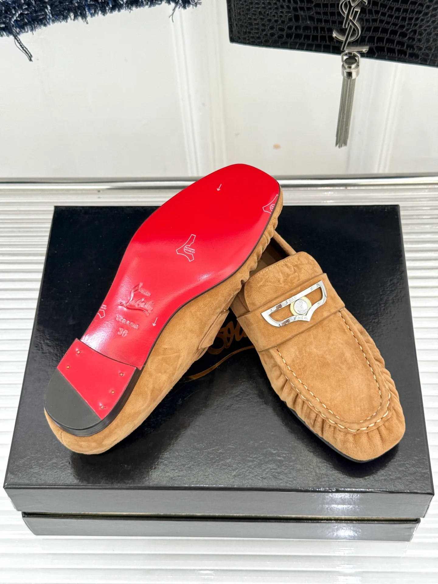 Лоферы И Мокасины Женские Christian Louboutin 18598152