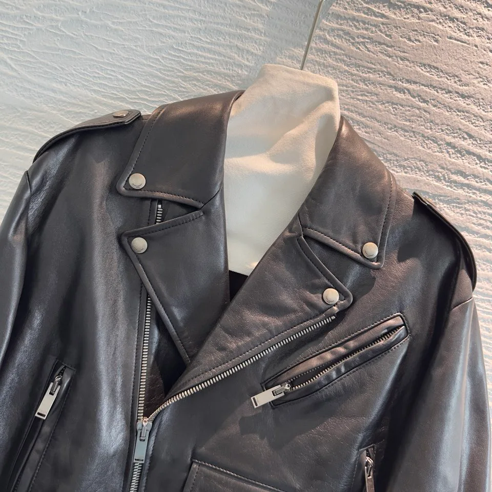 Women's Leather Jackets And Sheepskin Coats SAINT LAURENT 17302218