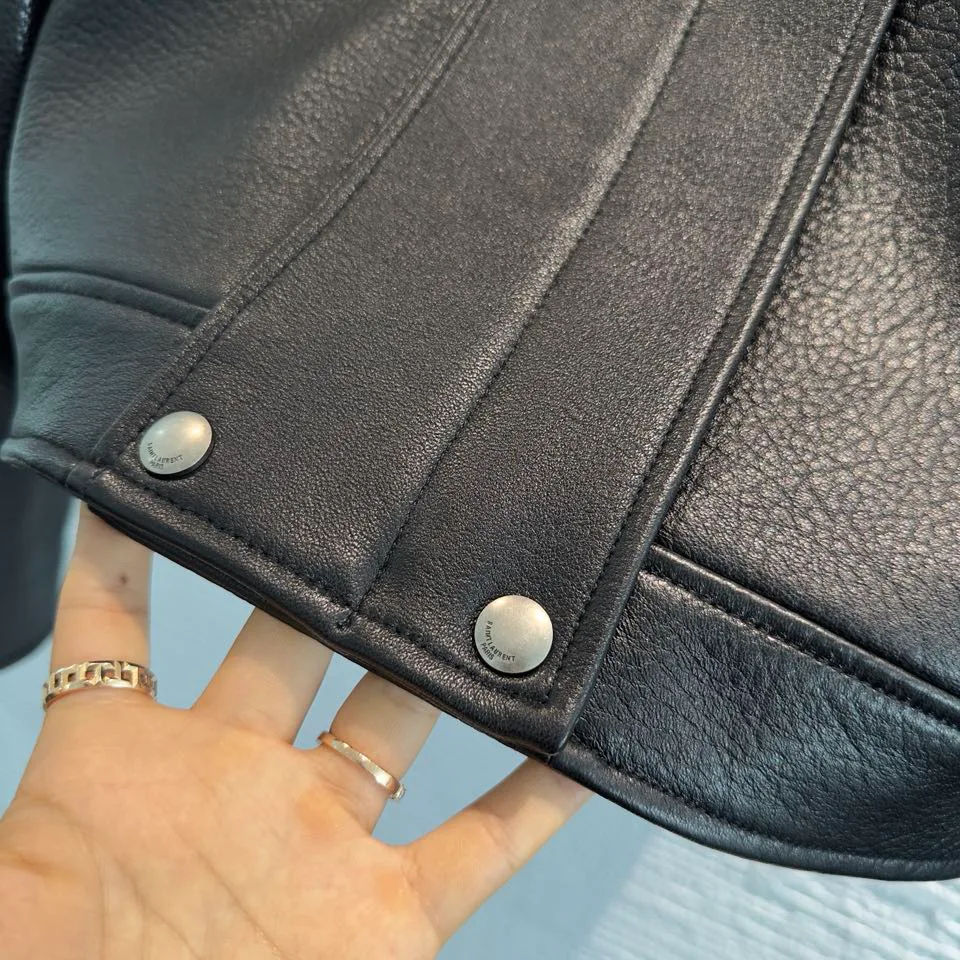 Women's Leather Jackets And Sheepskin Coats SAINT LAURENT 17733491