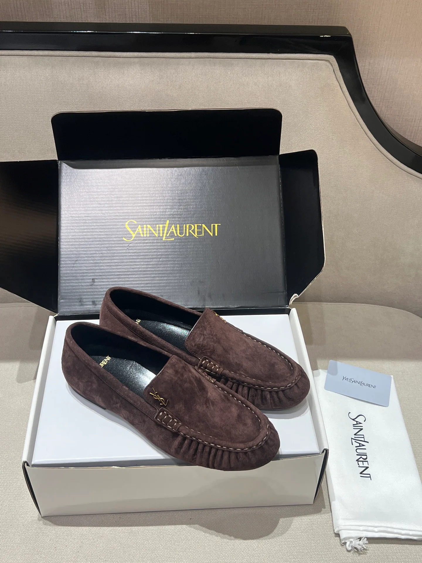 Women's Loafers And Moccasins SAINT LAURENT 17897581