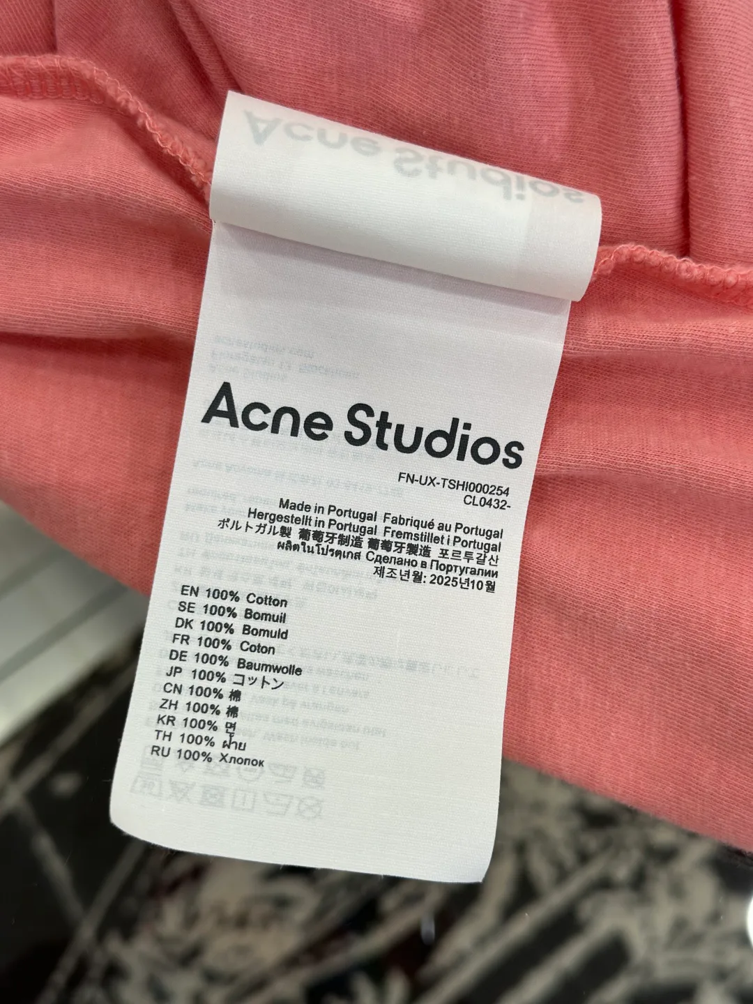 Men's T-Shirts ACNE STUDIOS 16991113