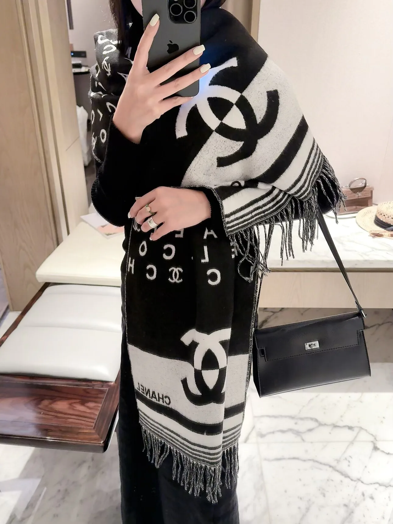 Scarves CHANEL 18377559