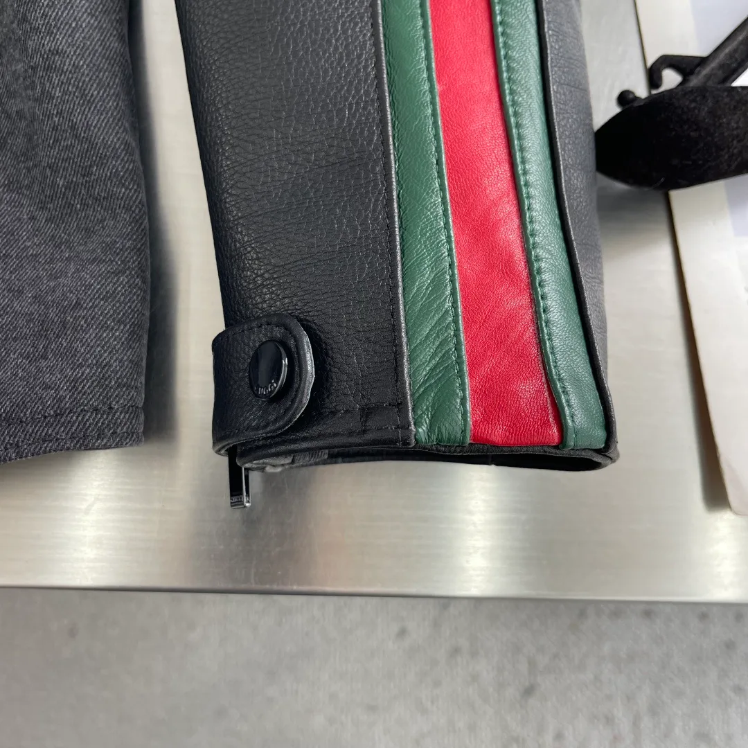 Men's Leather Jackets And Sheepskin Coats GUCCI 17868449