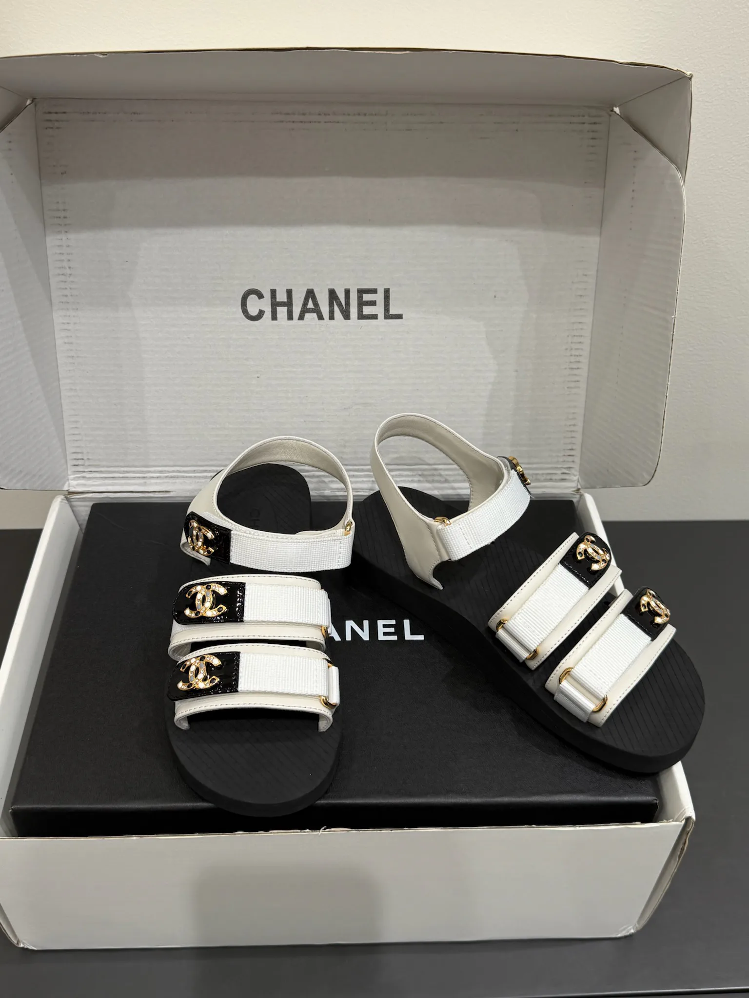 Women's Open-Toe Sandals CHANEL 18268847