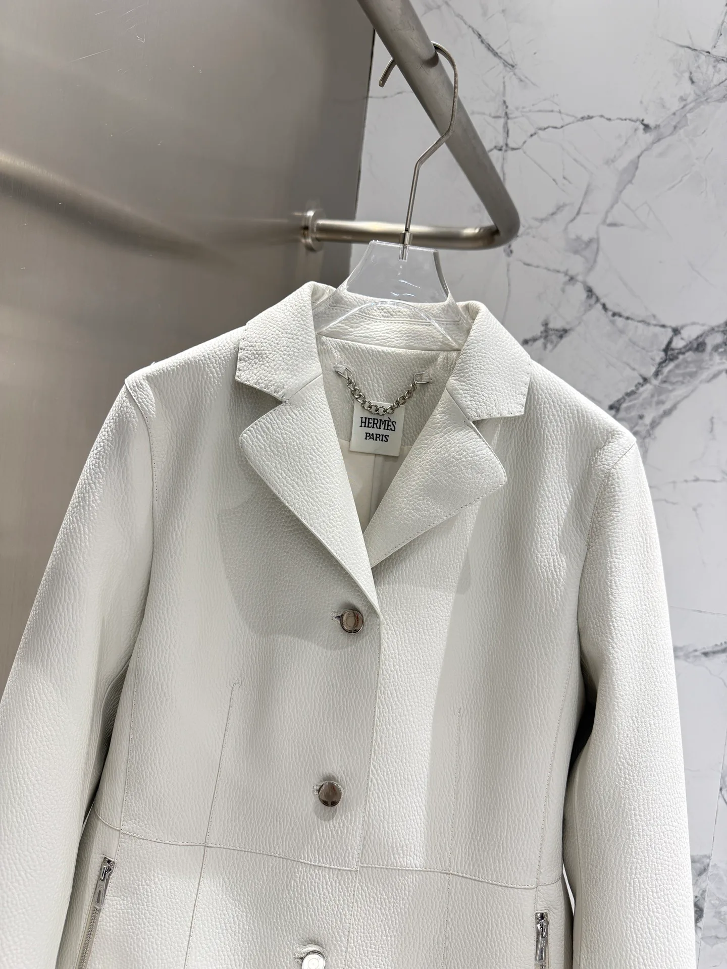 Women's Leather Jackets And Sheepskin Coats HERMES 17823585