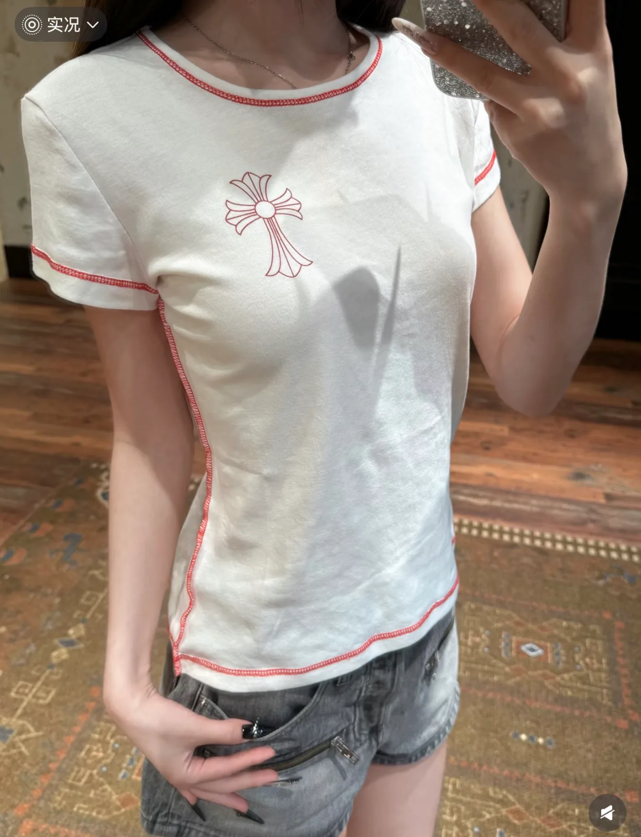 Women's T-Shirts CHROME HEARTS 17606596