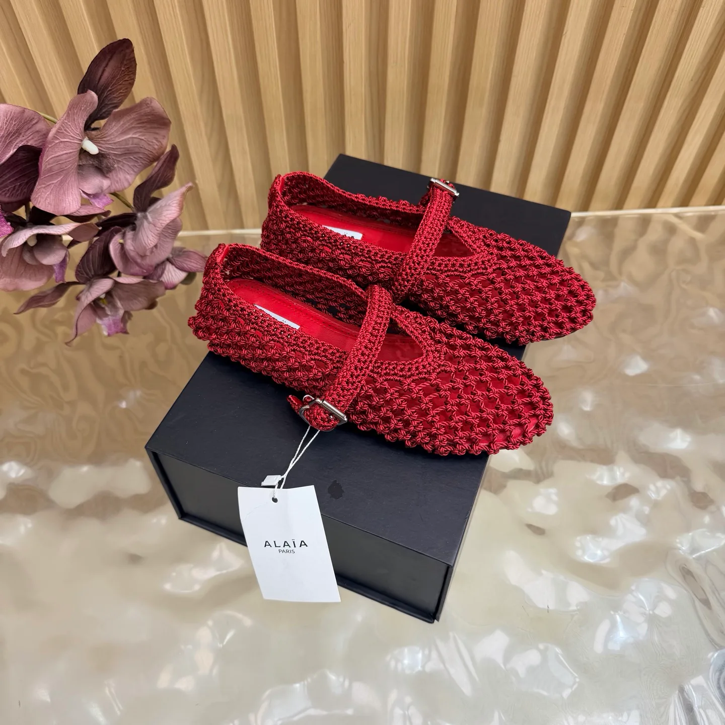 Women's Ballet Flats ALAIA 18400972