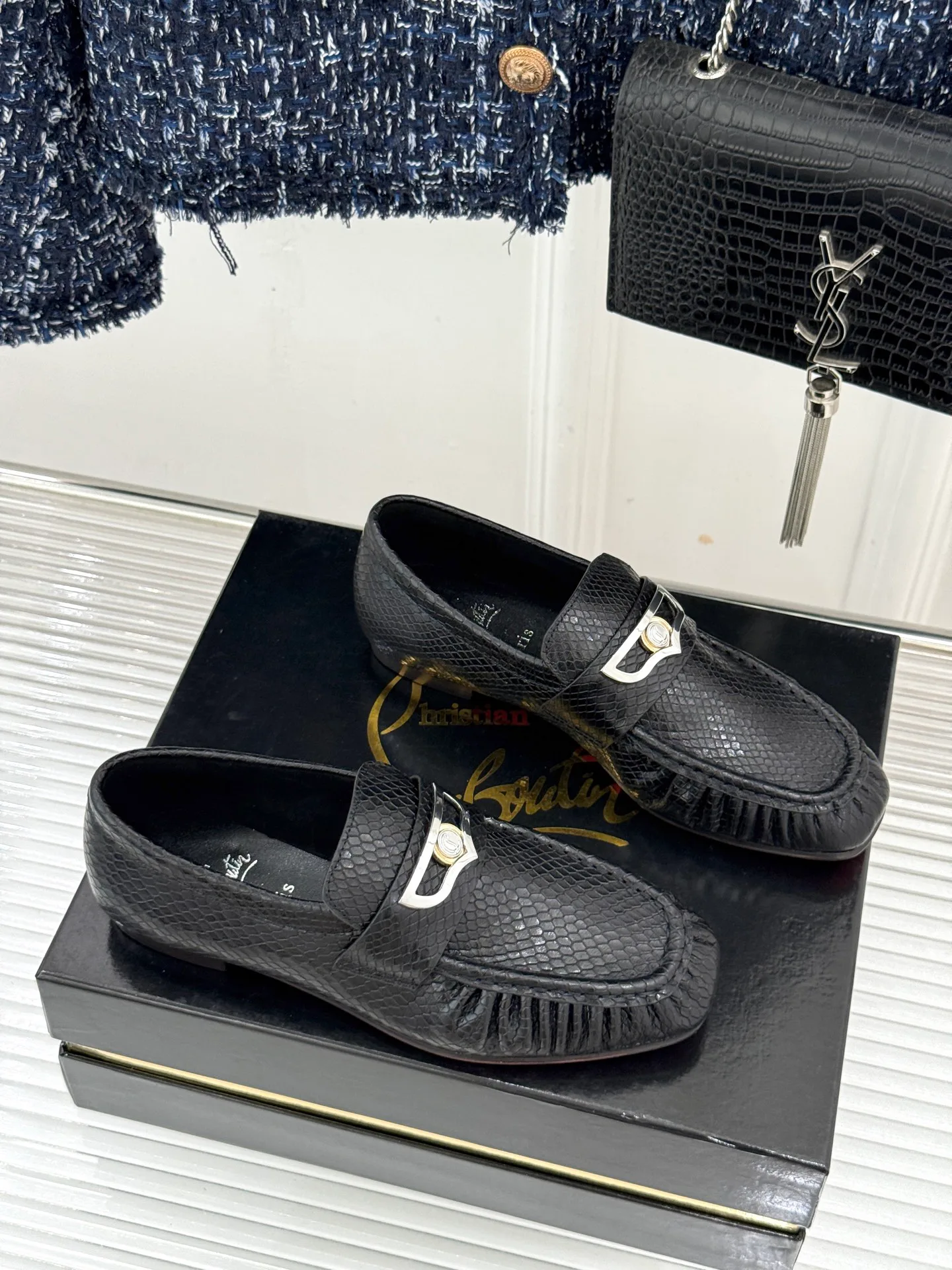 Лоферы И Мокасины Женские Christian Louboutin 18598159