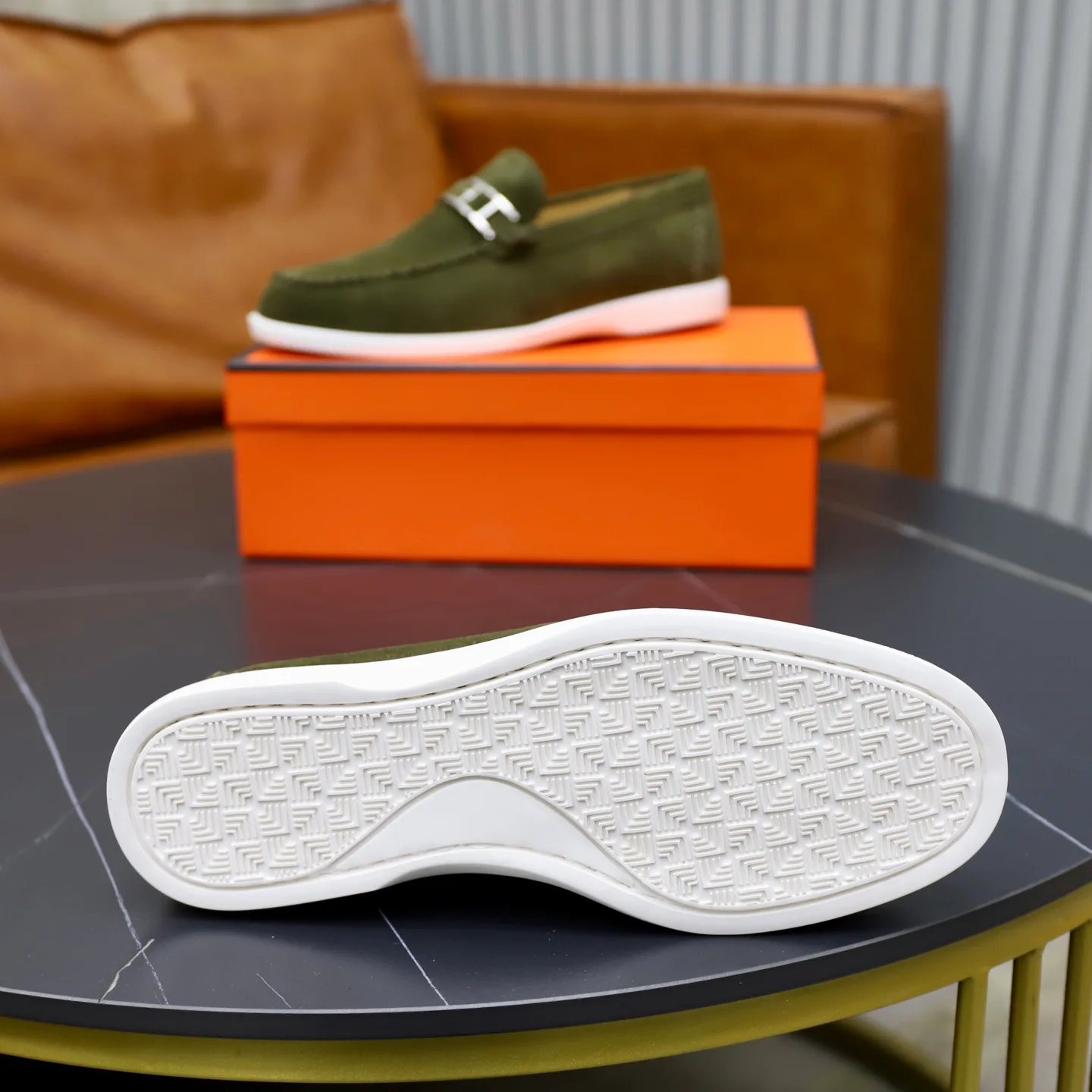 Men's Loafers And Dress Shoes HERMES 17911017