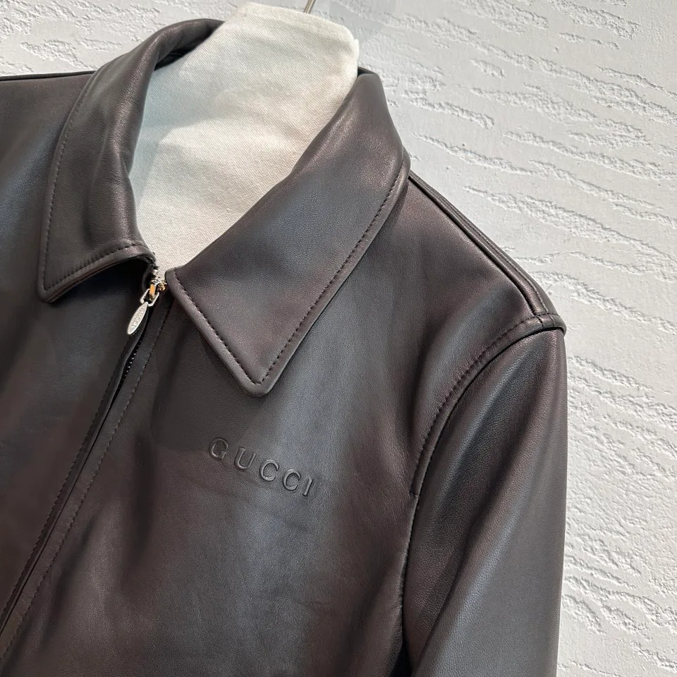 Women's Leather Jackets And Sheepskin Coats GUCCI 17920318