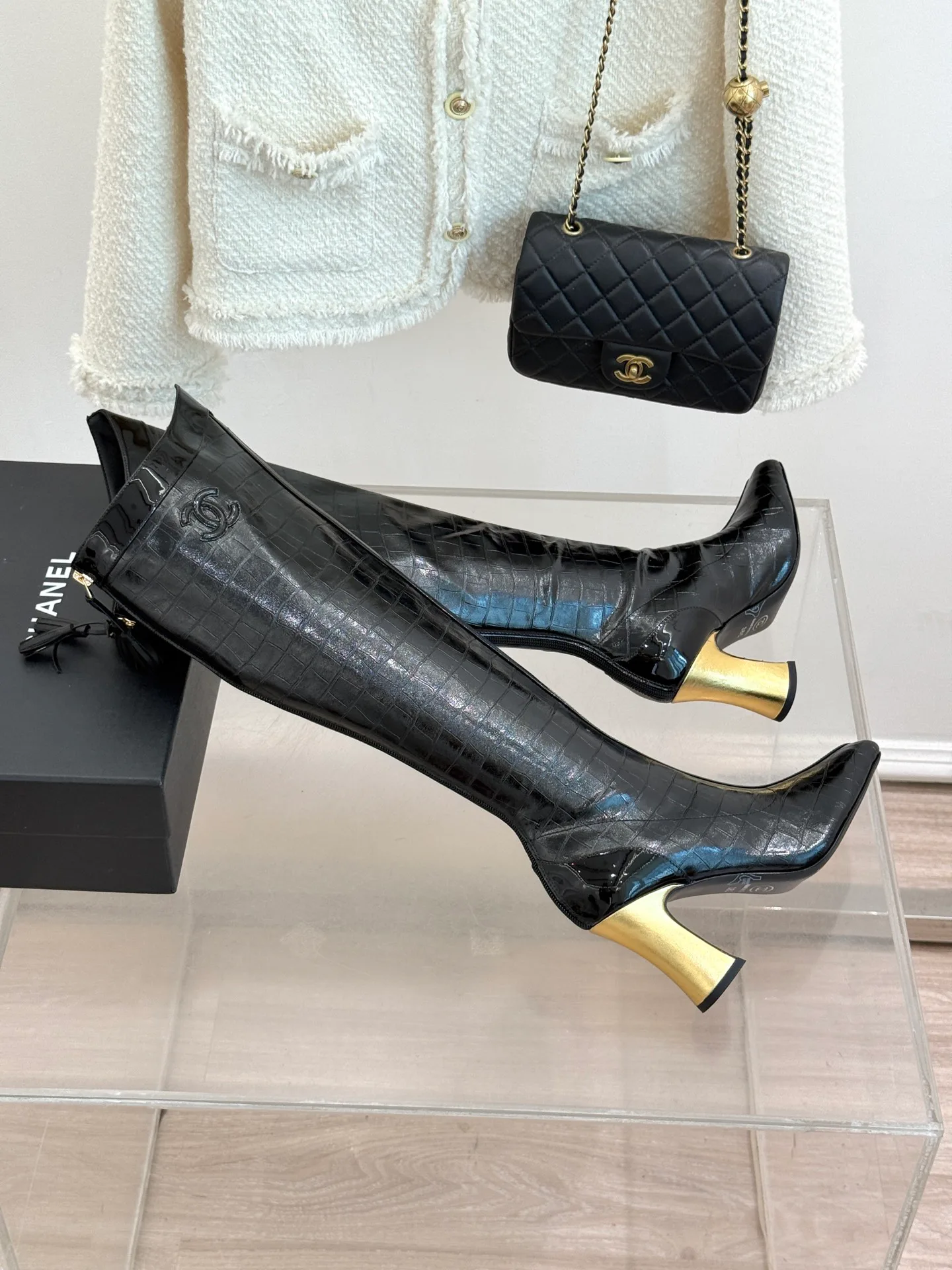 Women's Boots CHANEL 17425403