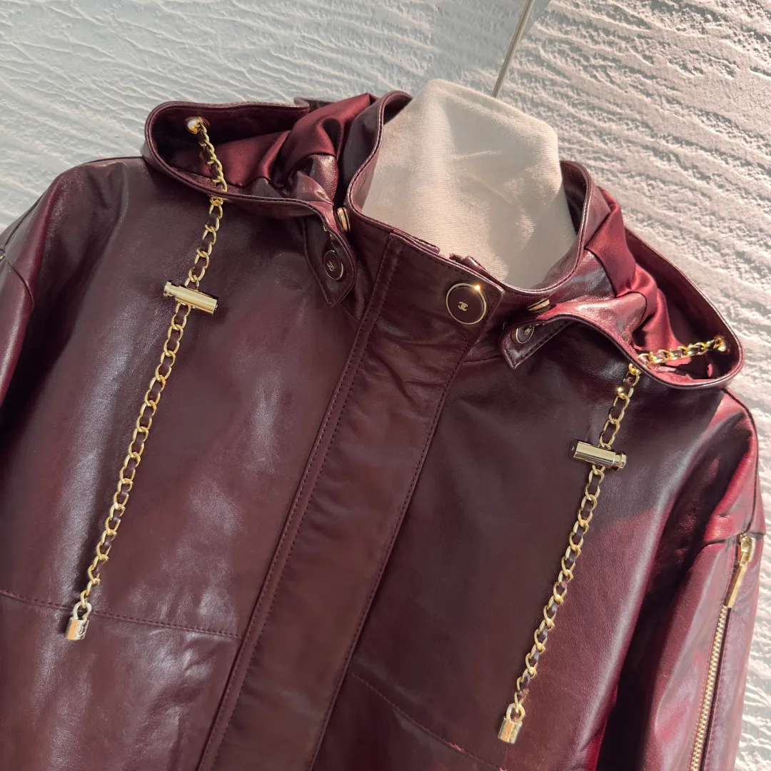 Women's Leather Jackets And Sheepskin Coats CHANEL 17474160