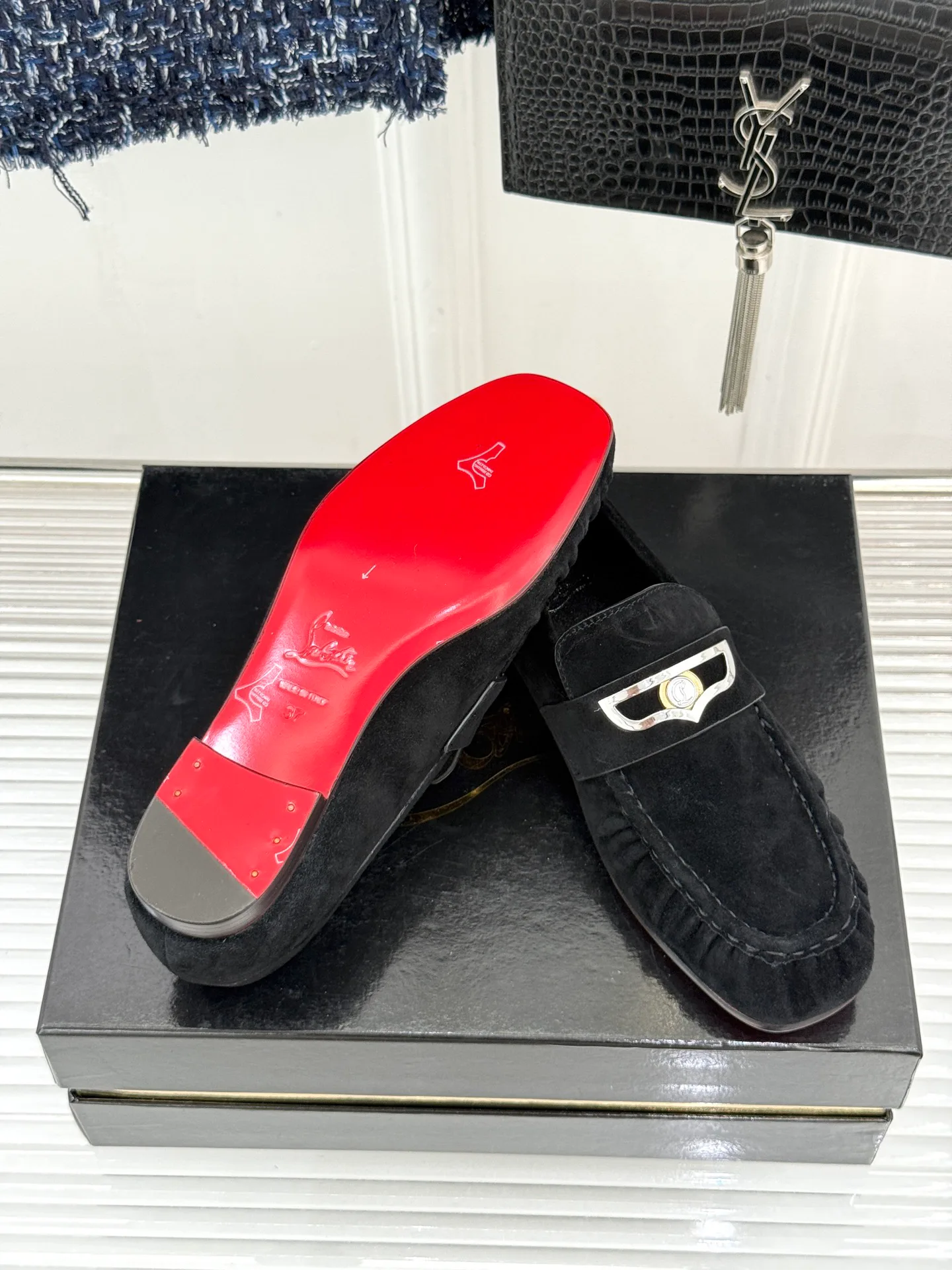 Лоферы И Мокасины Женские Christian Louboutin 18598154