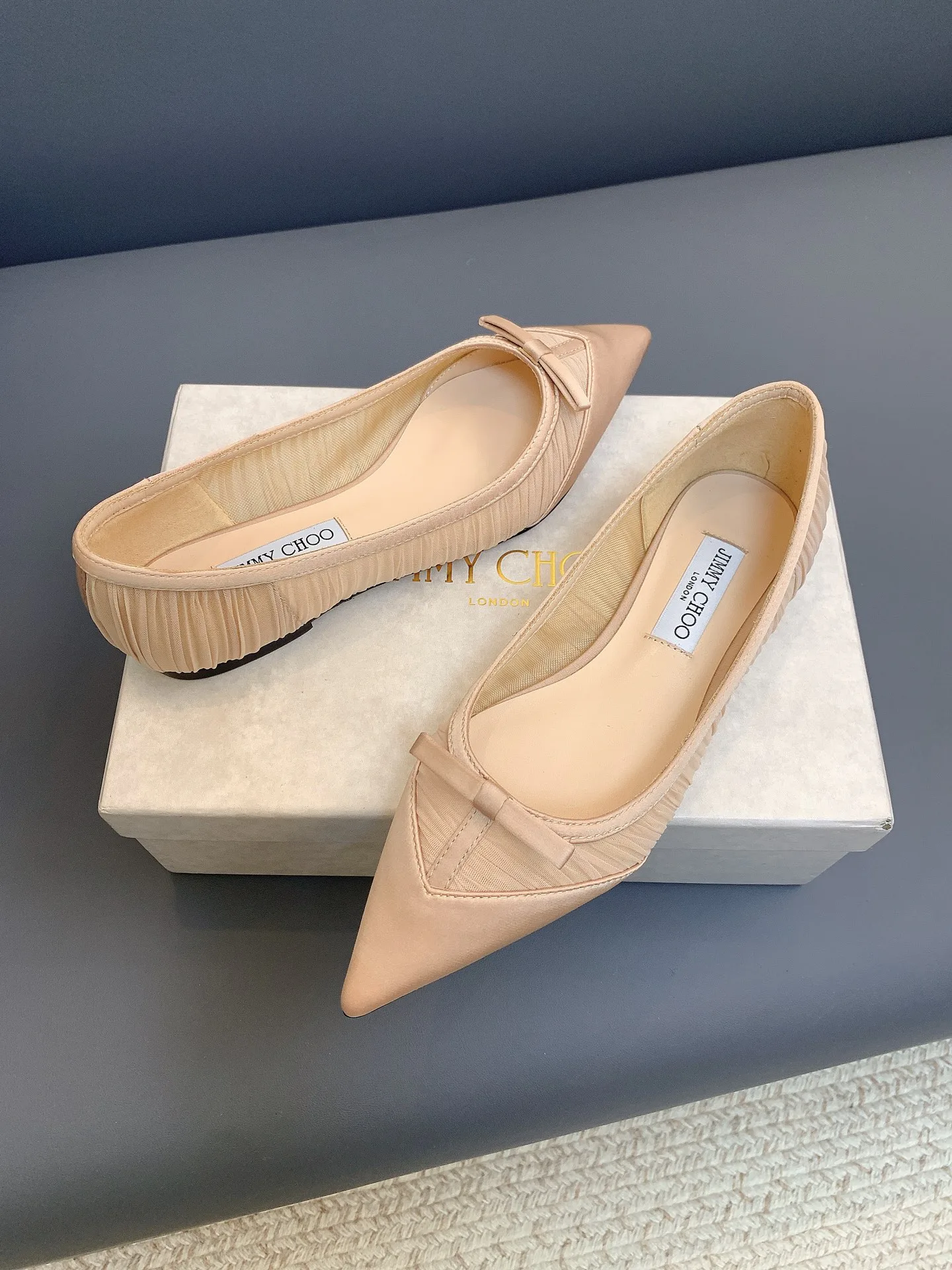 Women's Ballet Flats JIMMY CHOO 18152461