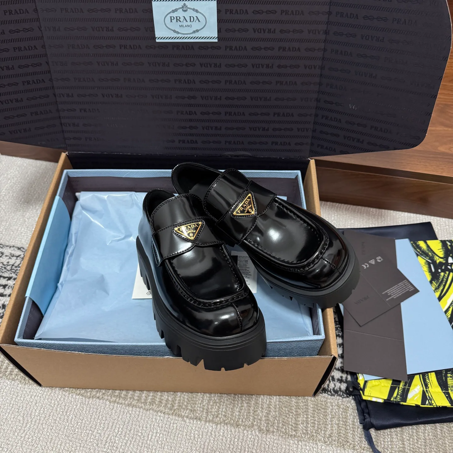 Women's Loafers And Moccasins PRADA 18083787