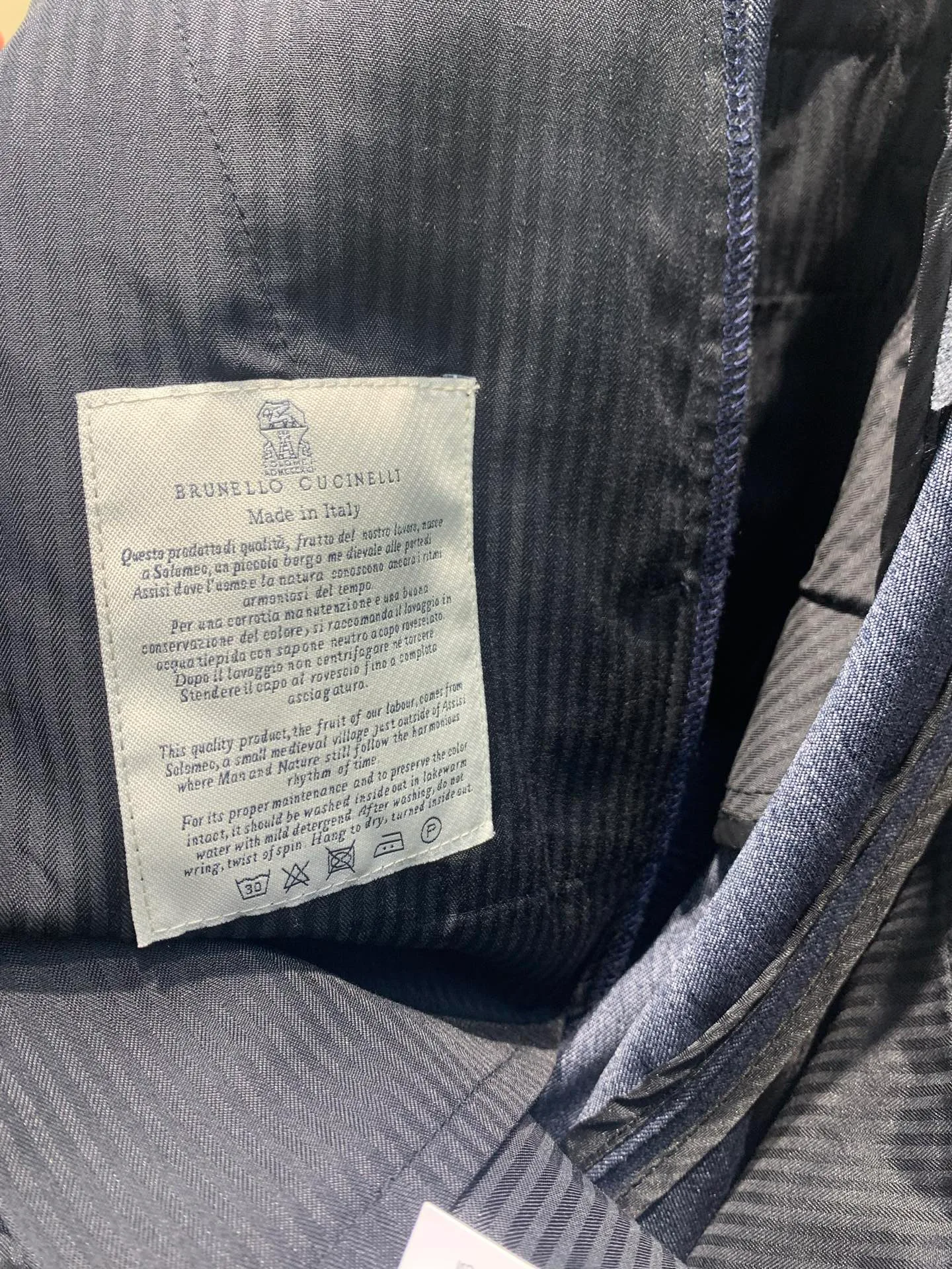 Men's Trousers BRUNELLO CUCINELLI 18084345
