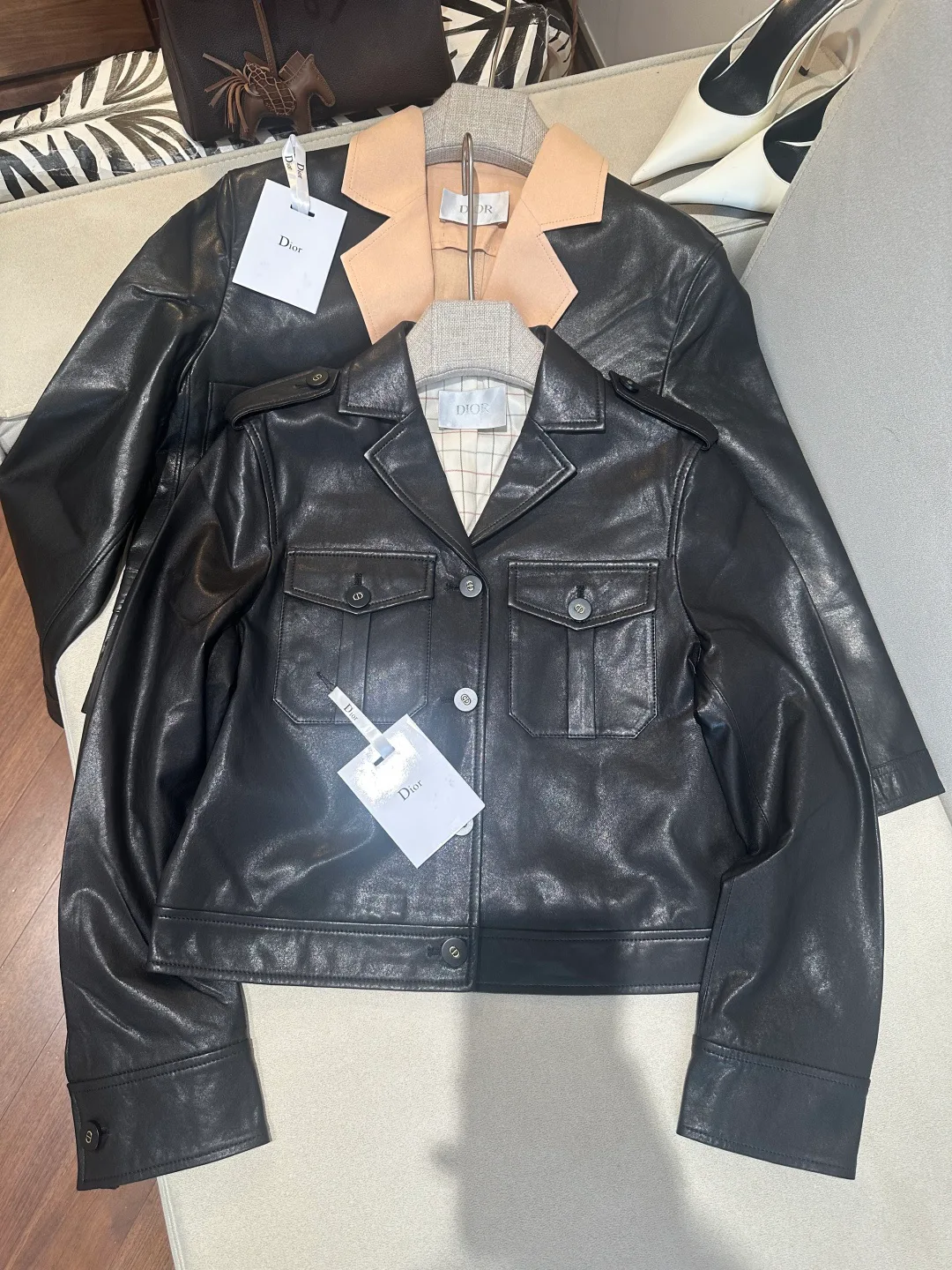 Women's Leather Jackets And Sheepskin Coats CHRISTIAN DIOR 17766320