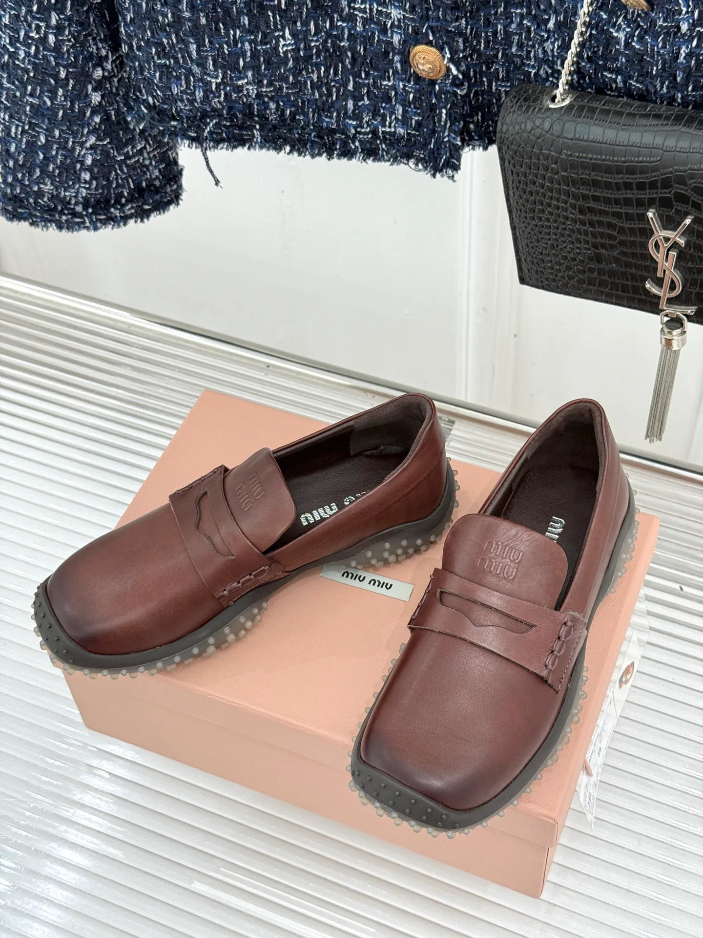 Women's Loafers And Moccasins MIU MIU 17646505