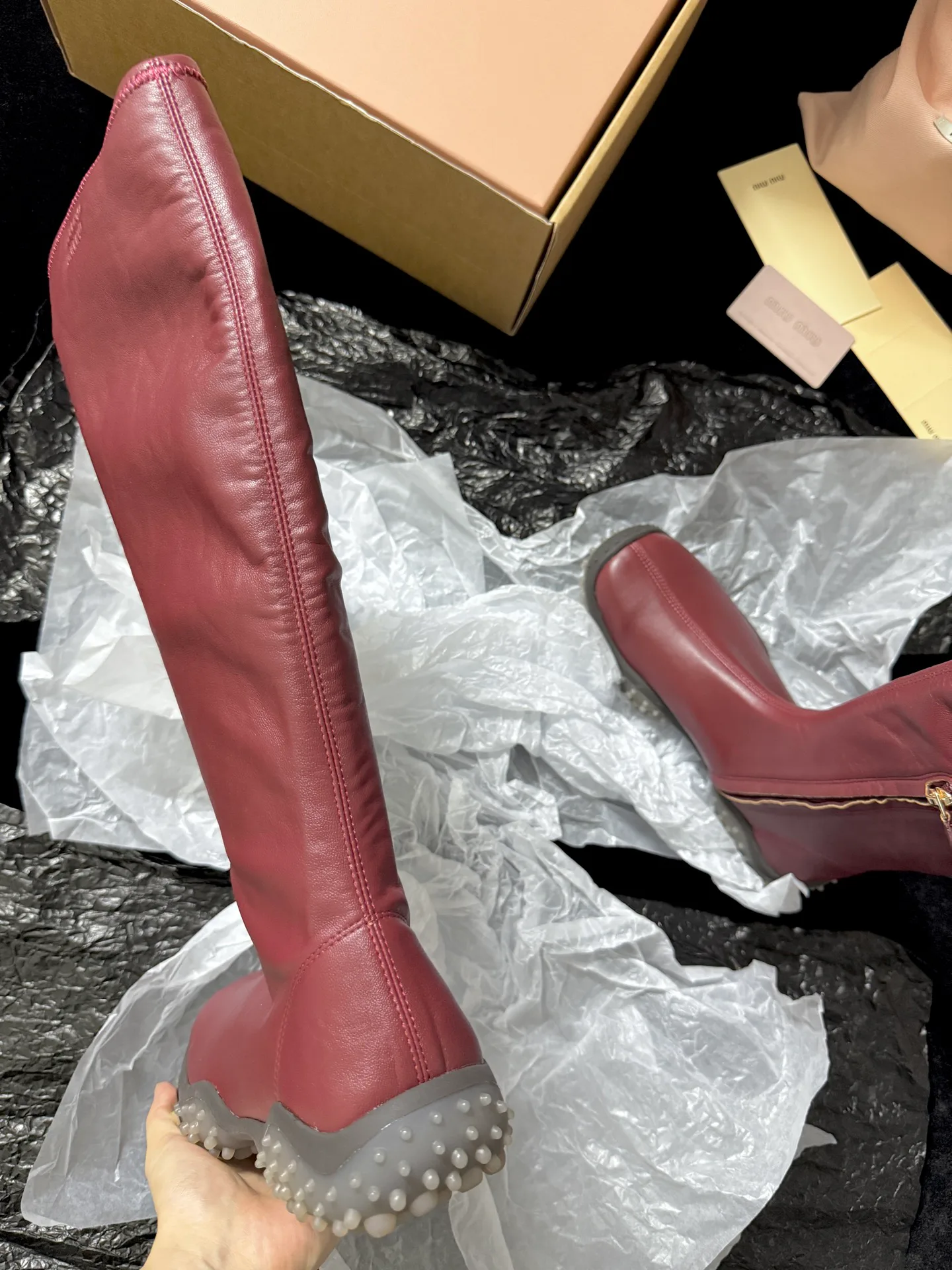 Women's Boots MIU MIU 17774643