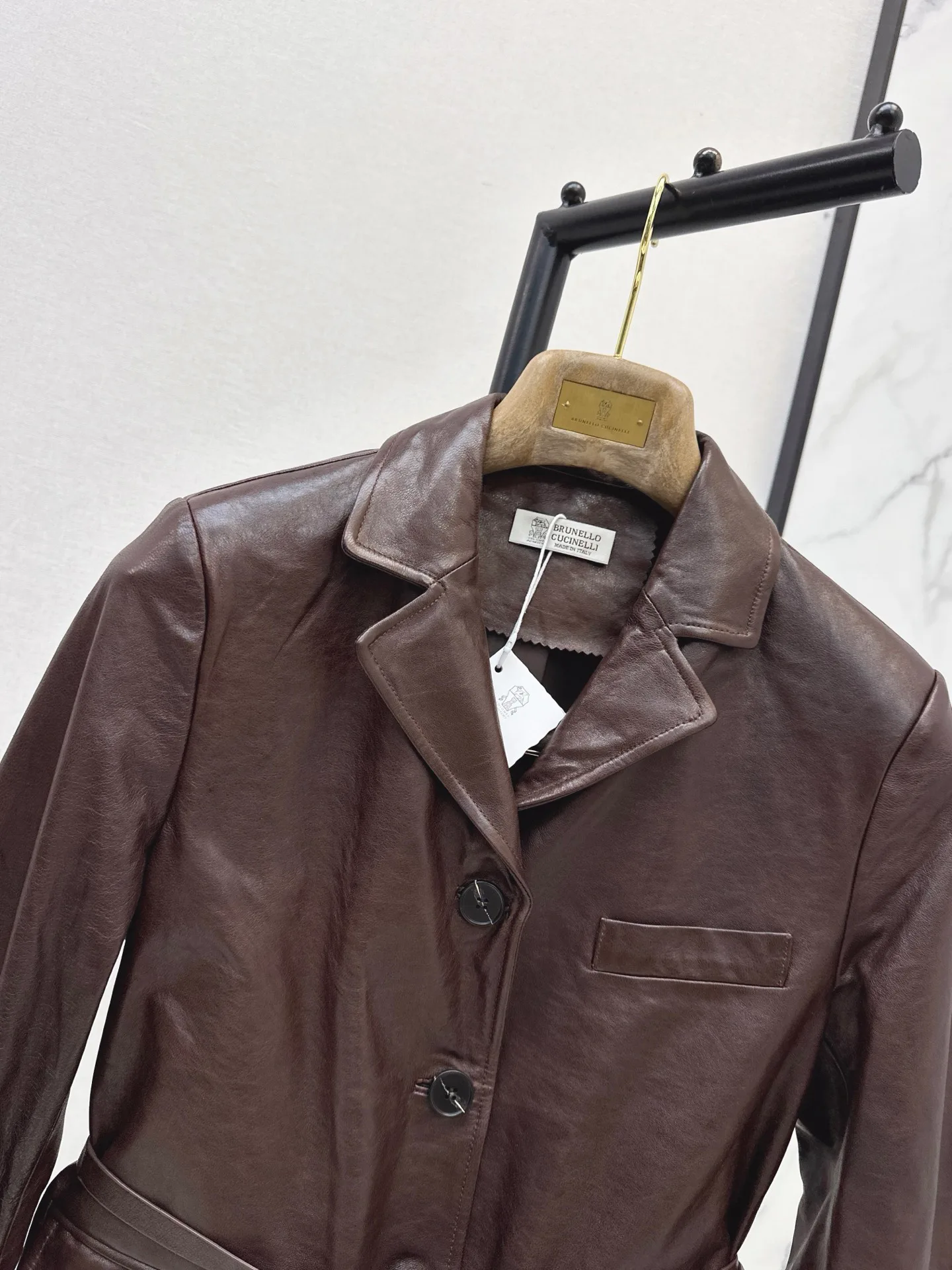Women's Leather Jackets And Sheepskin Coats BRUNELLO CUCINELLI 18407933