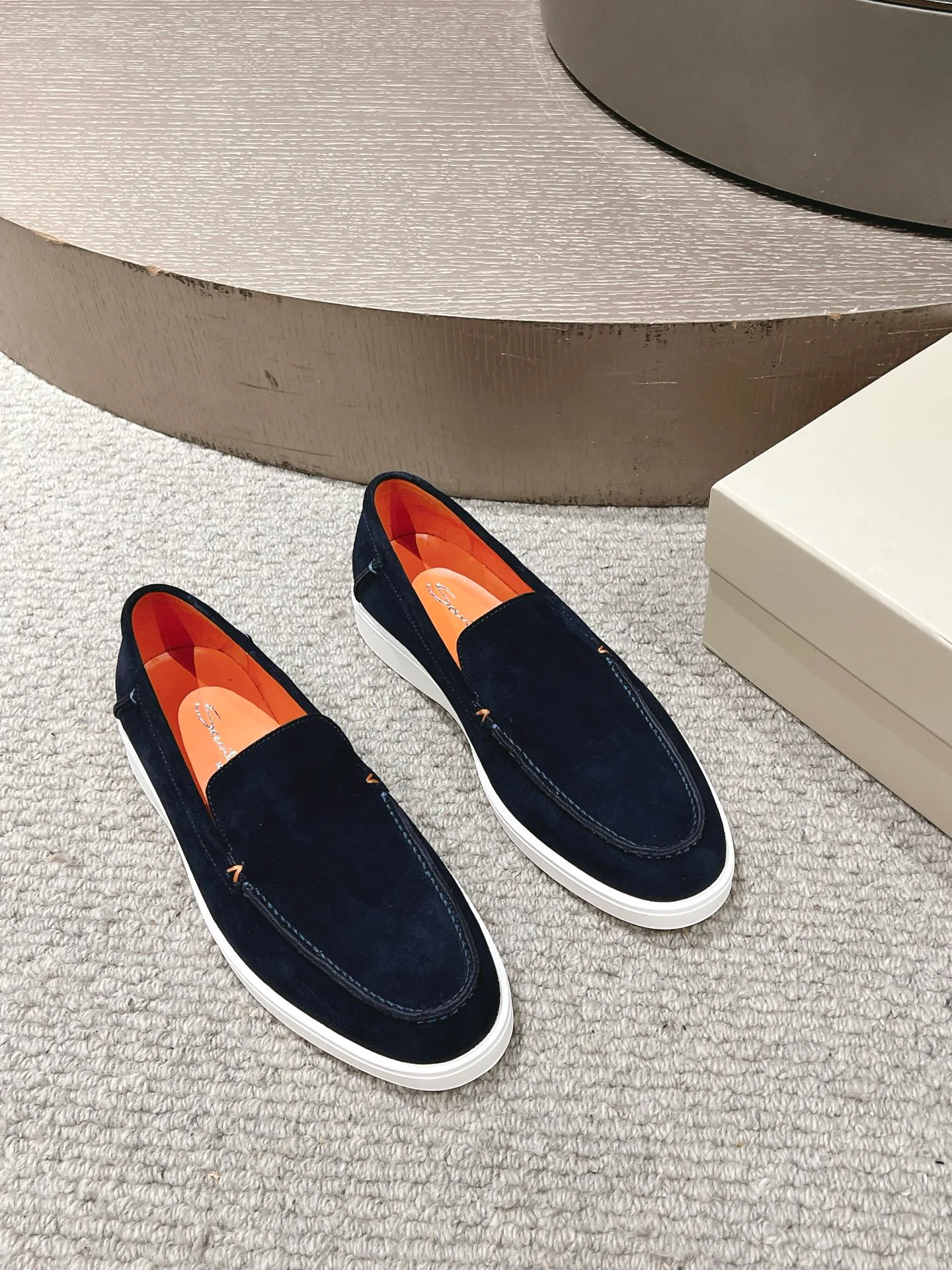 Men's Loafers And Dress Shoes SANTONI 17409245