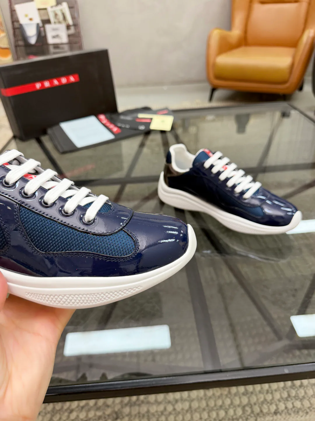 Men's Sneakers PRADA 18500152