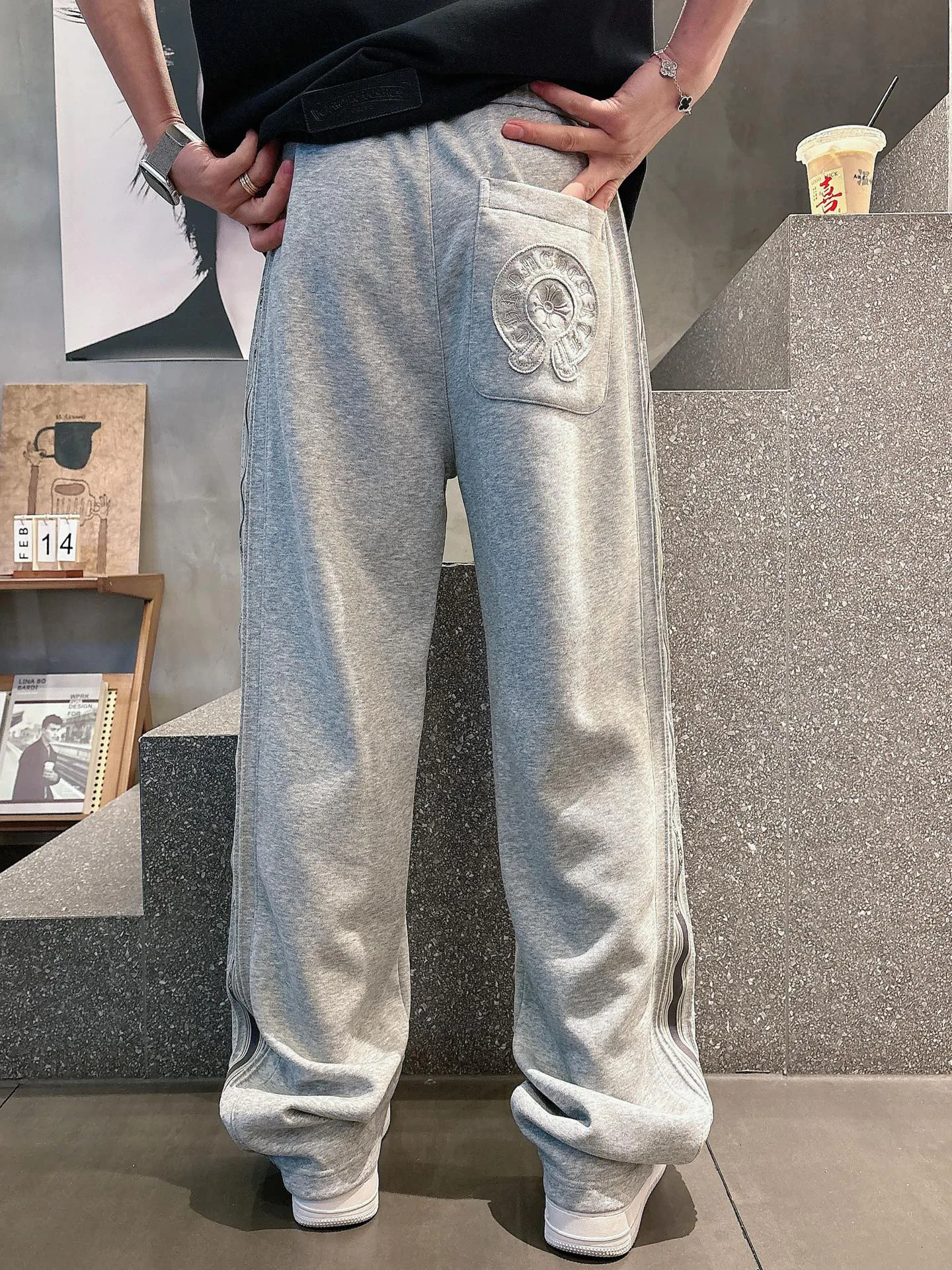 Брюки Мужские Chrome Hearts 18596882