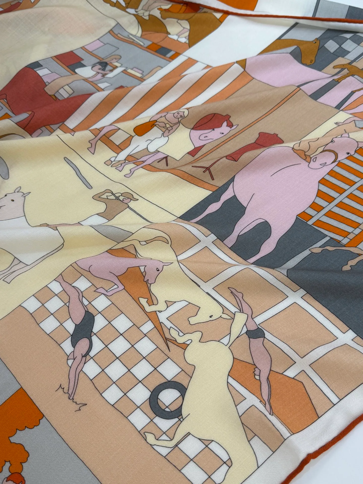 Silk Scarves HERMES 17987371