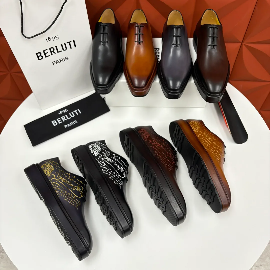 Men's Loafers And Dress Shoes BERLUTI 18117506