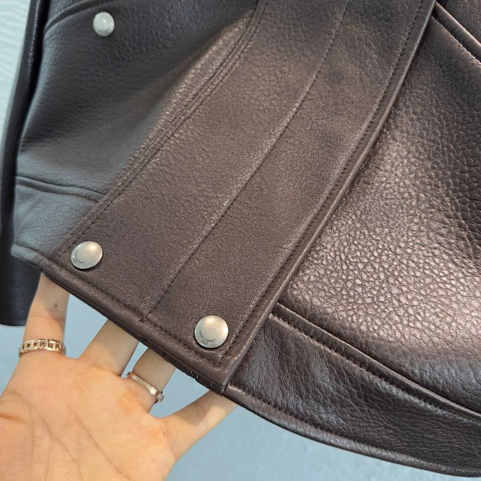 Women's Leather Jackets And Sheepskin Coats SAINT LAURENT 17733492