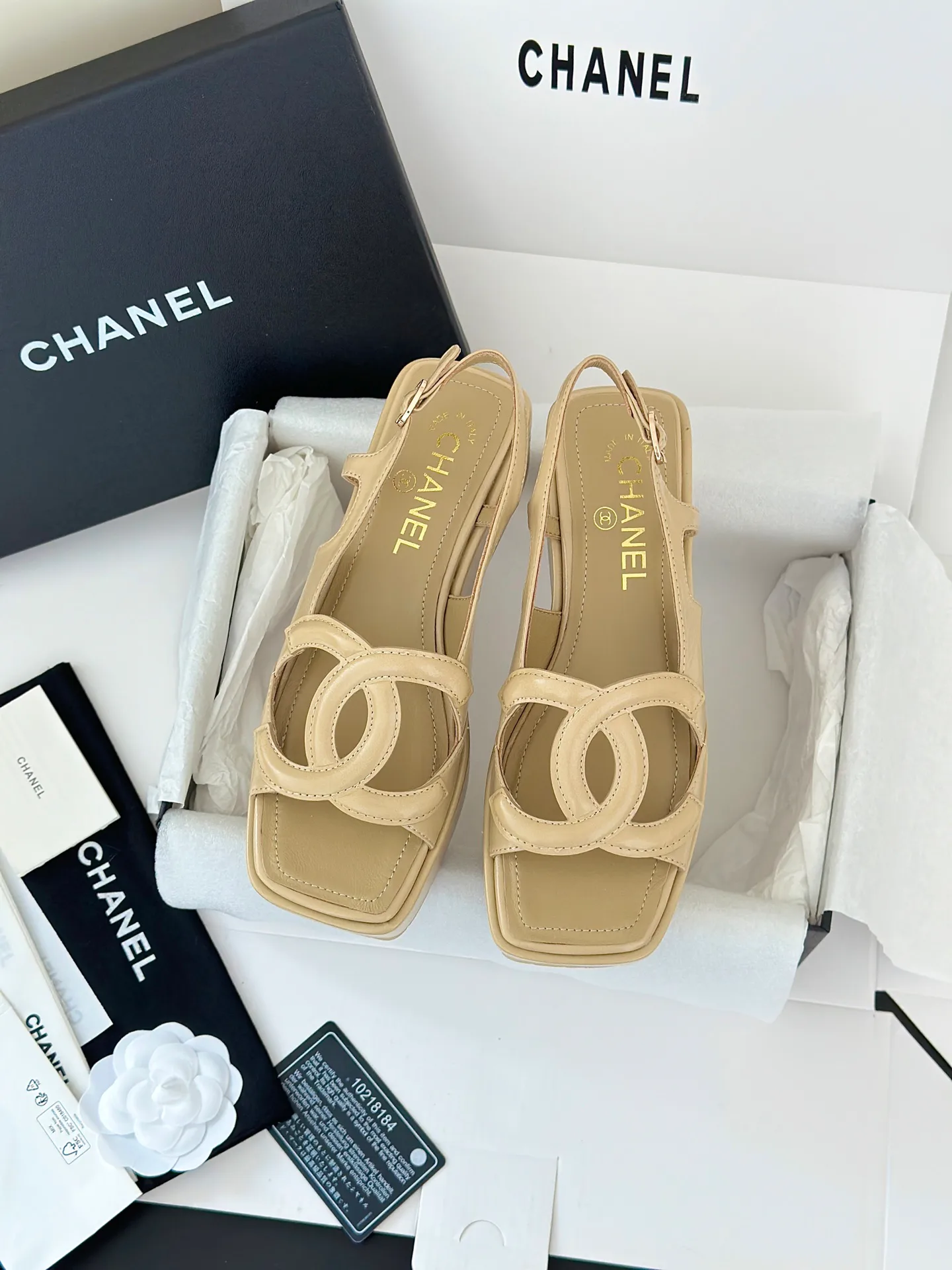 Women's Open-Toe Sandals CHANEL 18143039