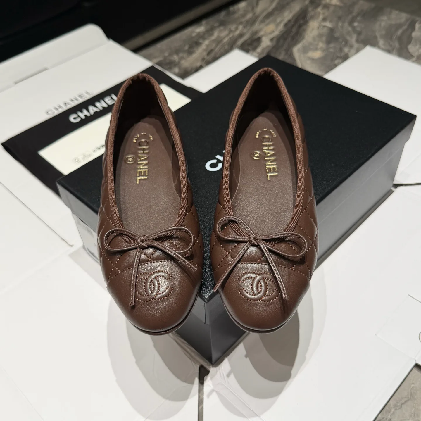 Women's Ballet Flats CHANEL 18551803