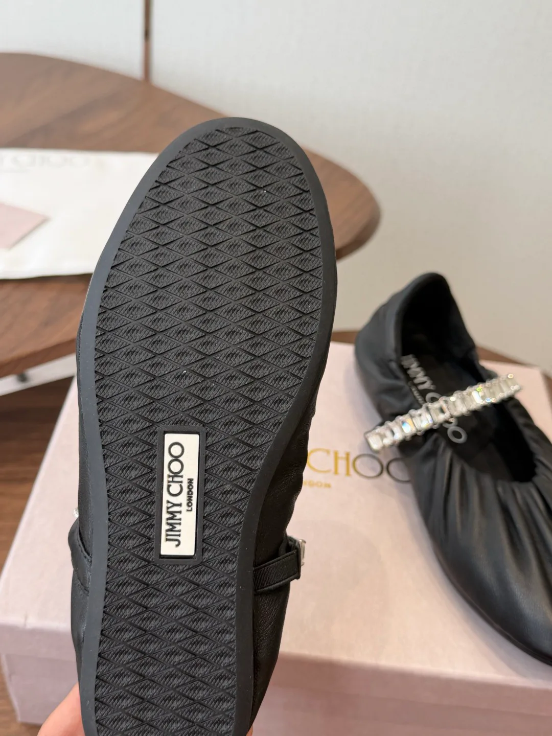 Women's Ballet Flats JIMMY CHOO 18258081