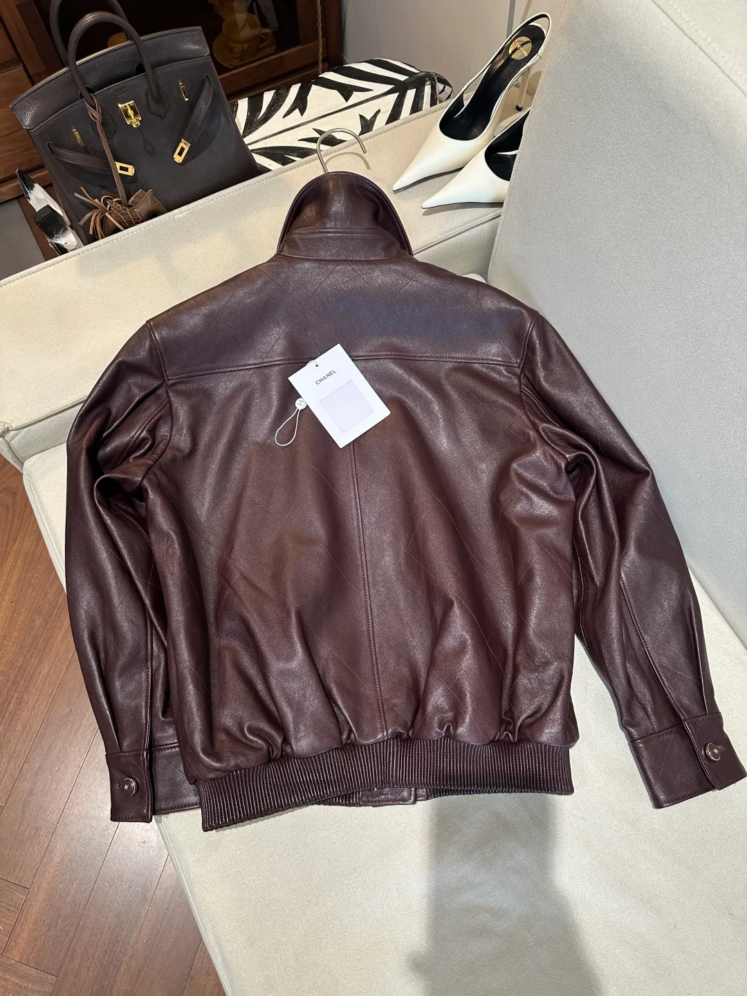 Women's Leather Jackets And Sheepskin Coats CHANEL 17088856