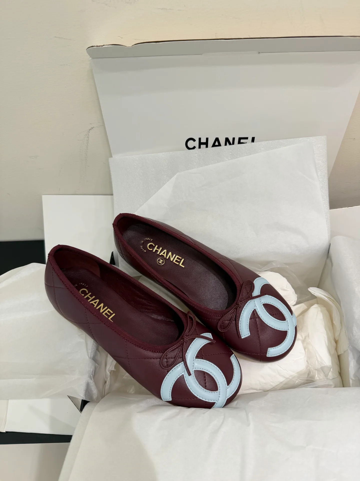 Women's Ballet Flats CHANEL 18496878