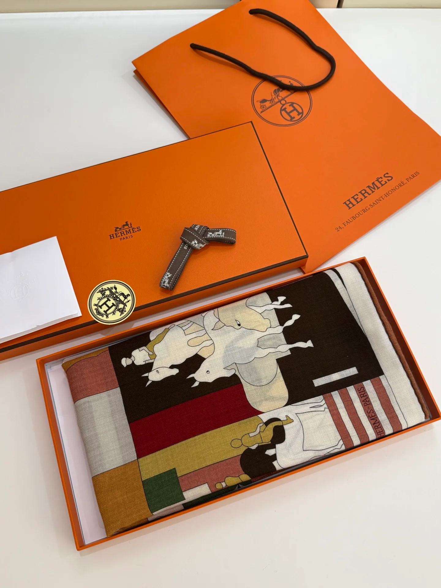 Silk Scarves HERMES 17987395