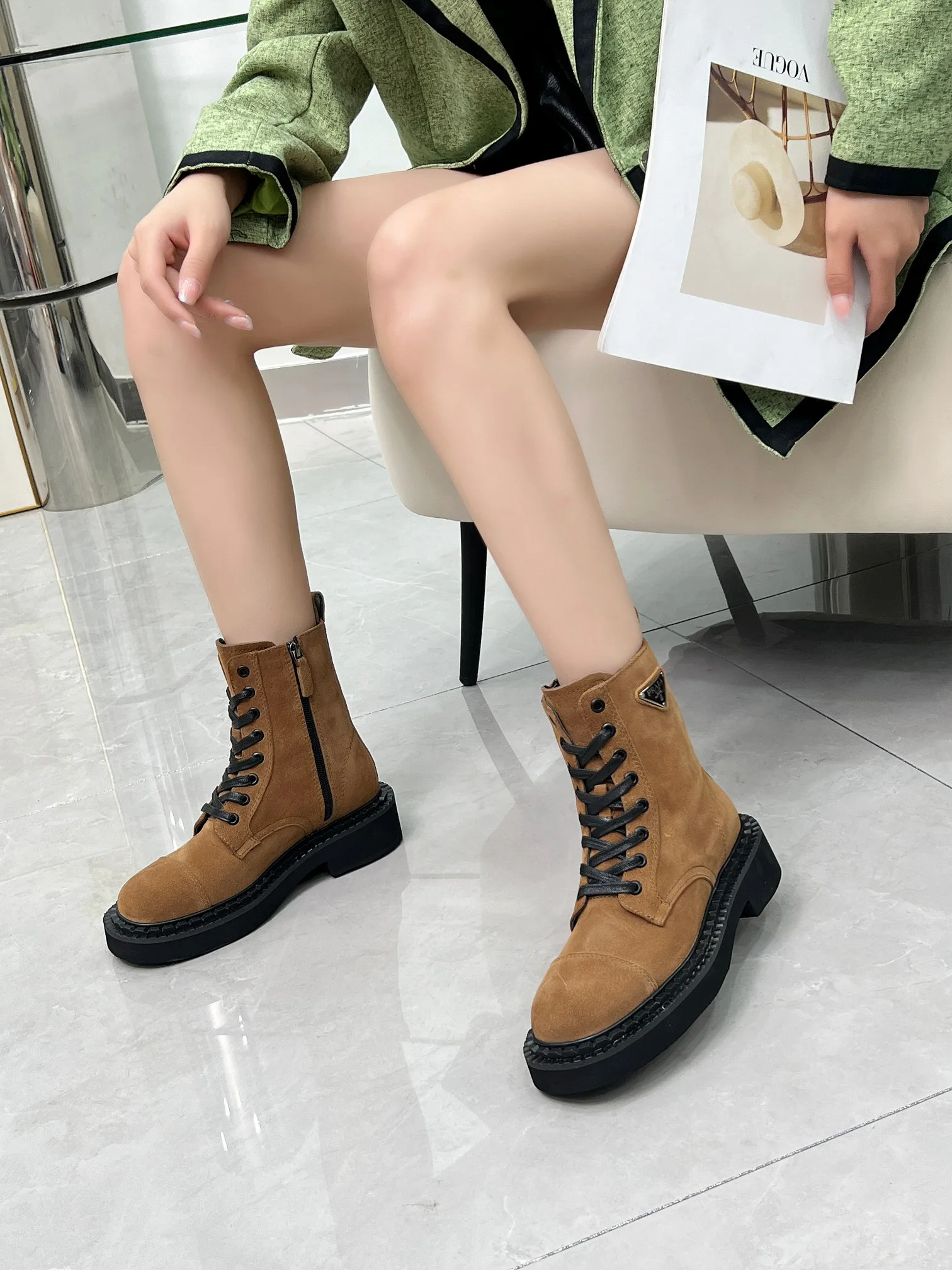 Women's Ankle Boots PRADA 17957424
