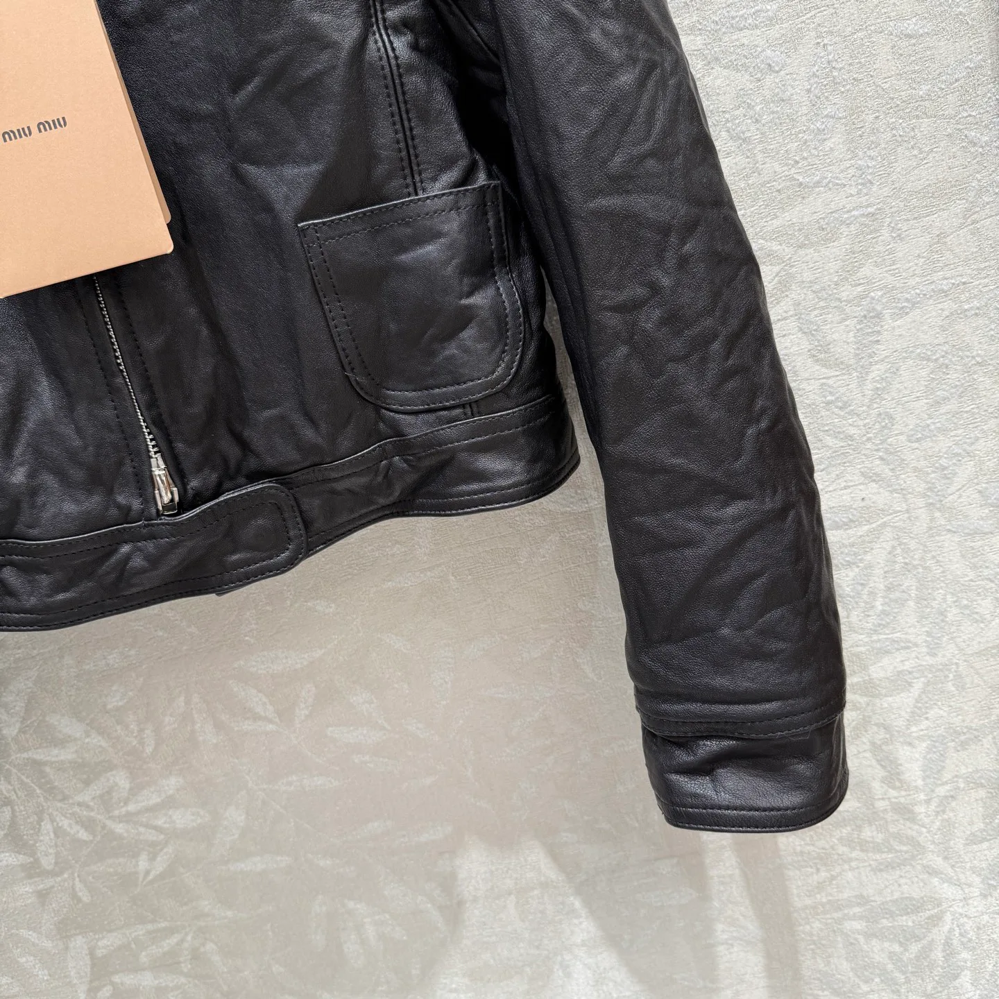 Women's Leather Jackets And Sheepskin Coats MIU MIU 18127930