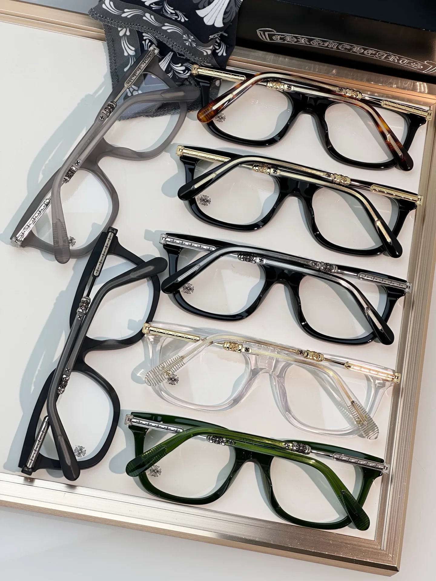 Glasses CHROME HEARTS 18398436