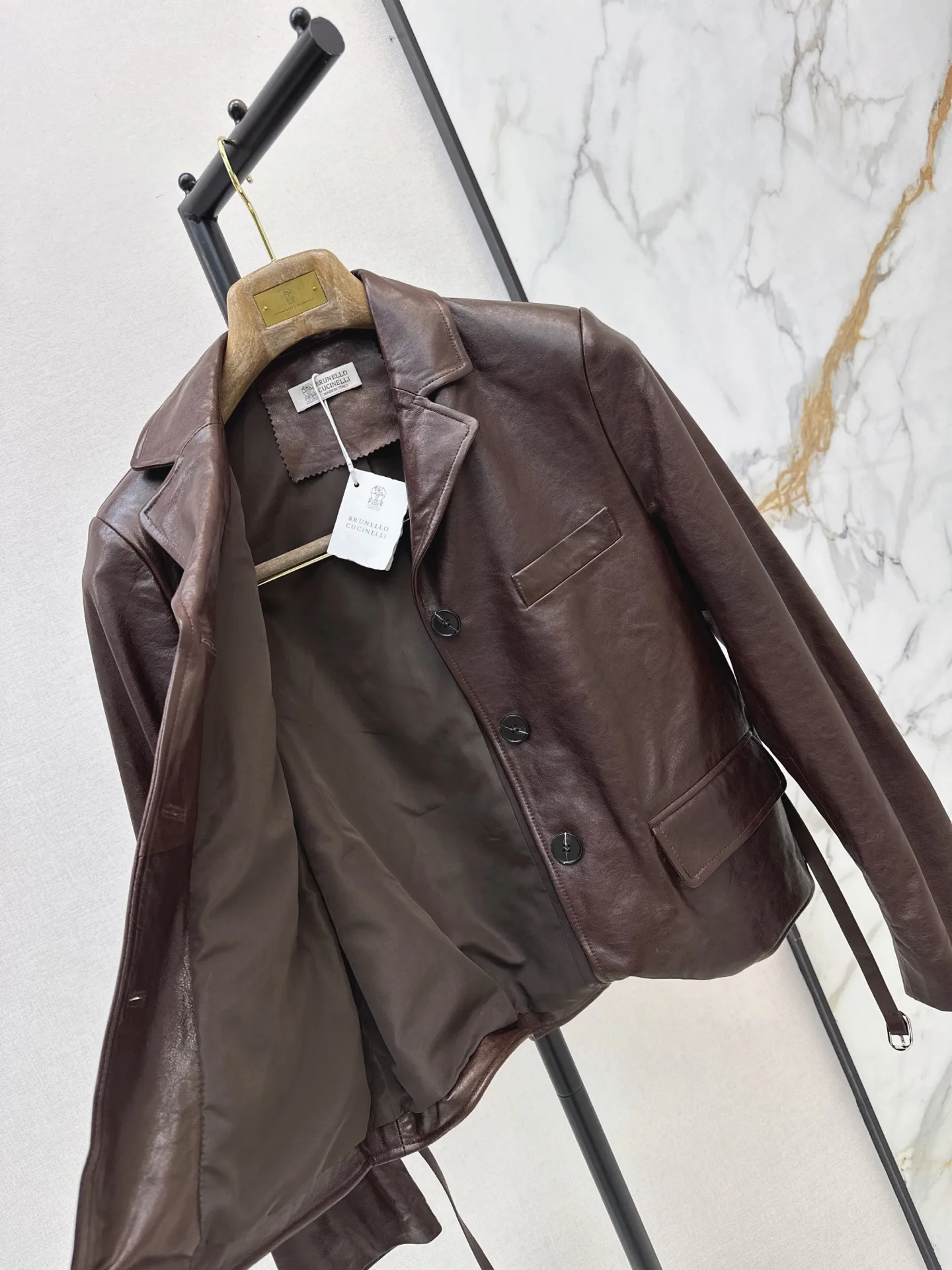 Women's Leather Jackets And Sheepskin Coats BRUNELLO CUCINELLI 18407933