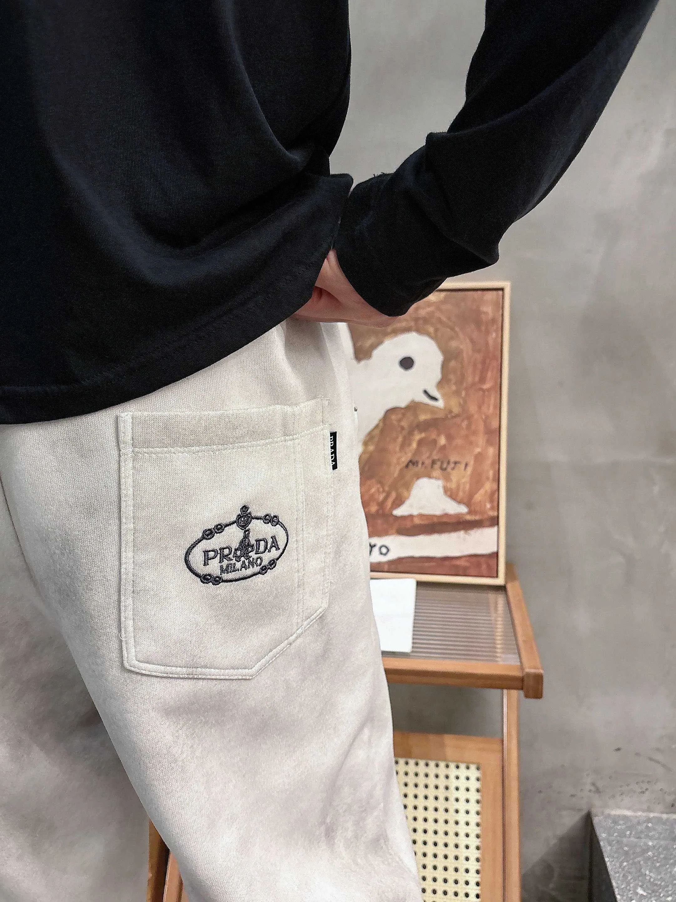 Men's Trousers PRADA 18455328