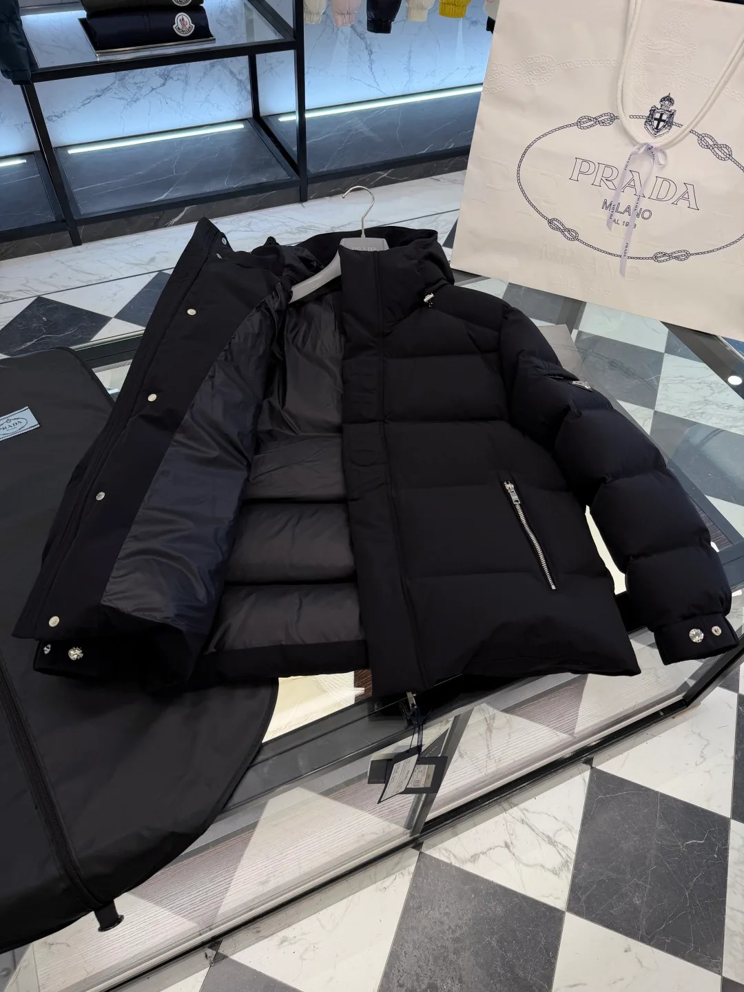 Men's Jackets And Down Jackets PRADA 18007611
