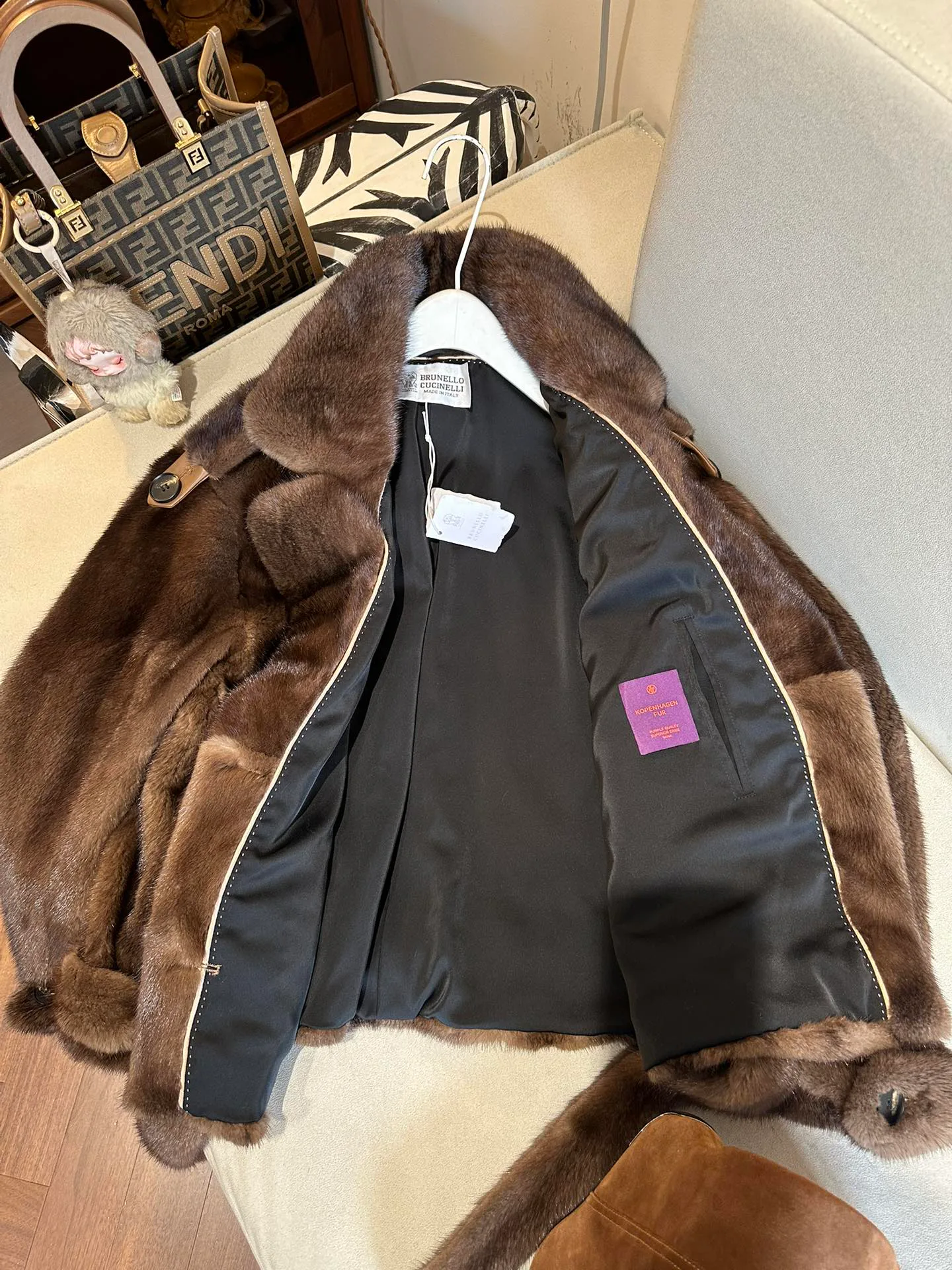 Women's Fur Coats BRUNELLO CUCINELLI 17856439