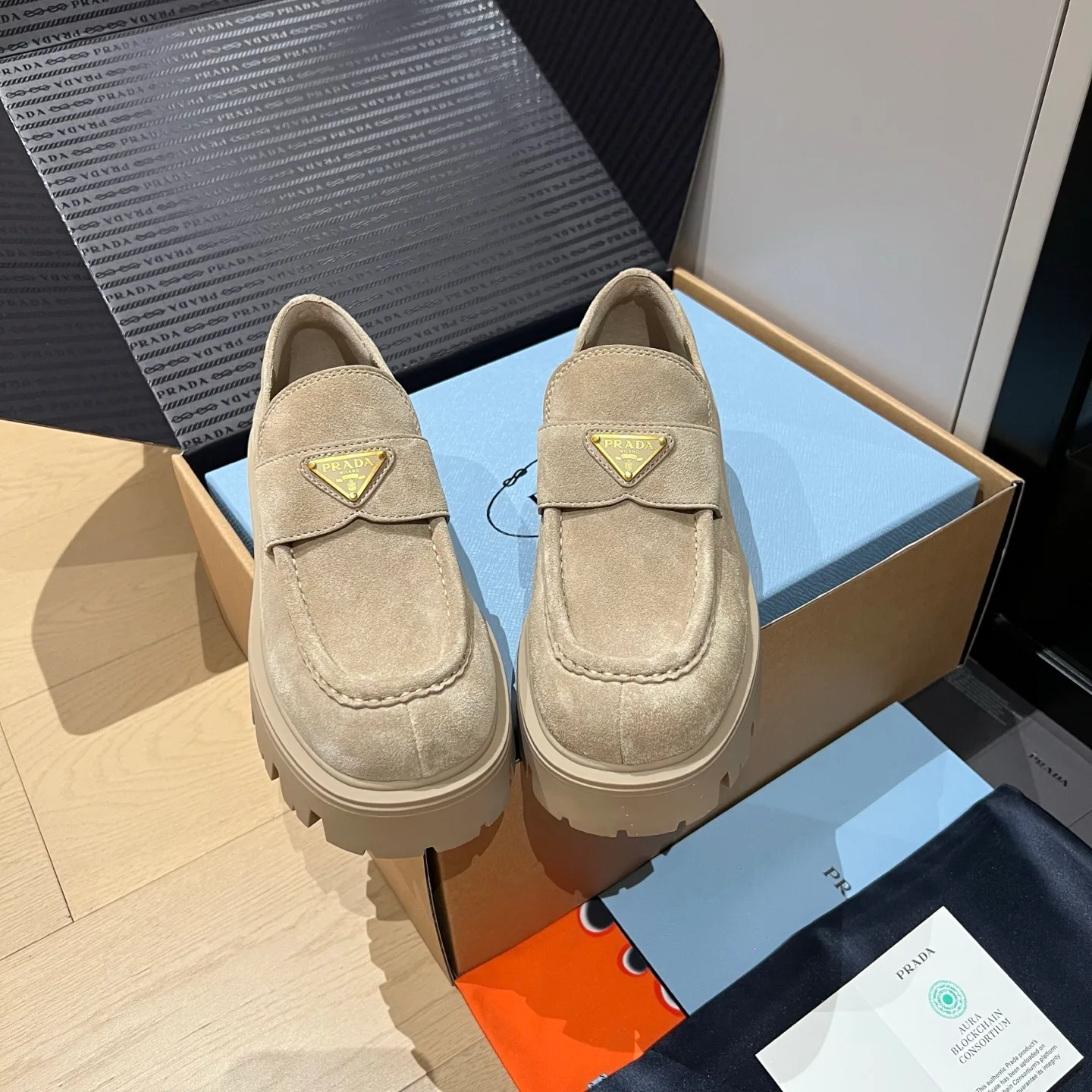 Women's Loafers And Moccasins PRADA 18121836