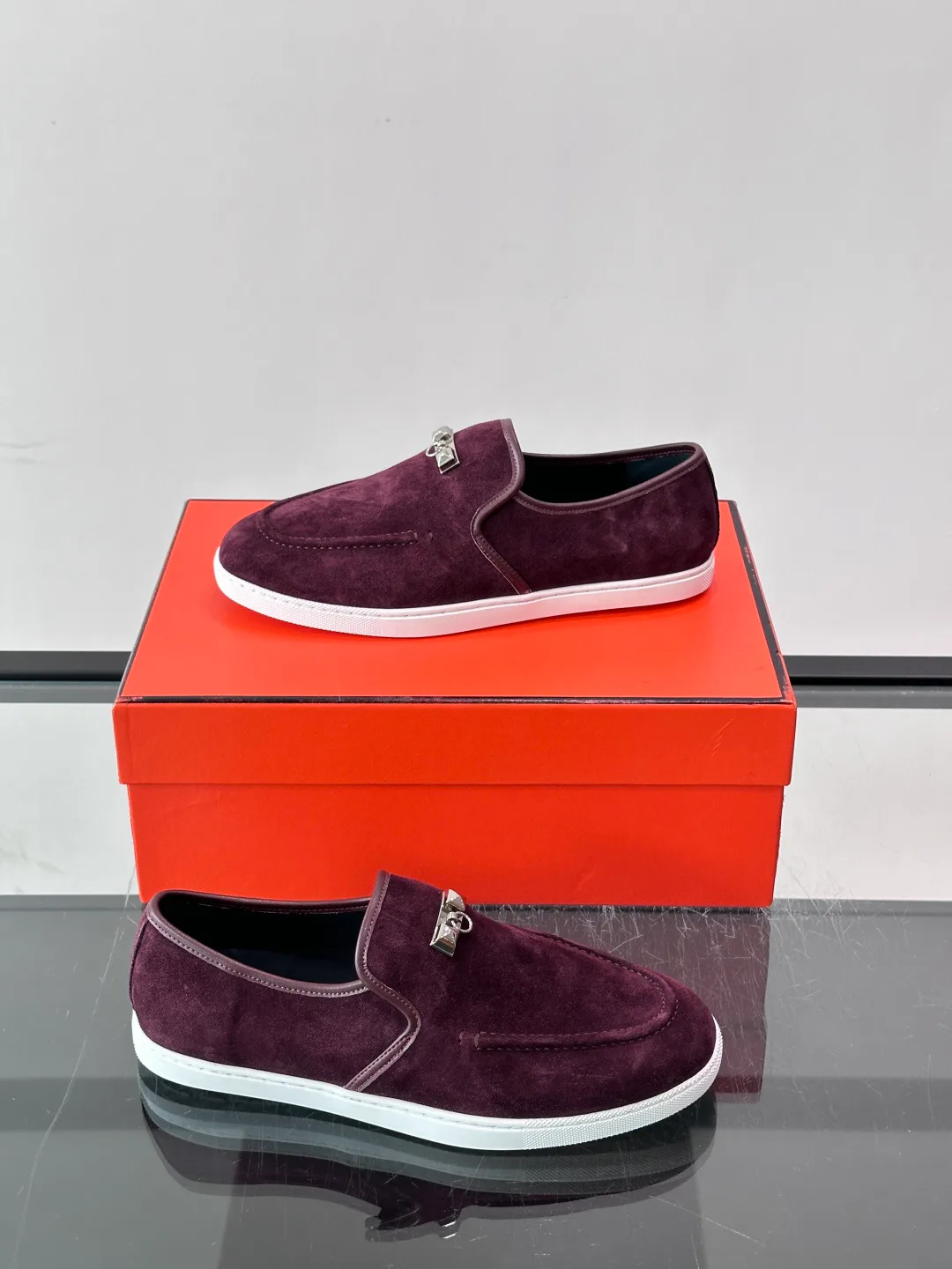Men's Loafers And Dress Shoes HERMES 17649840