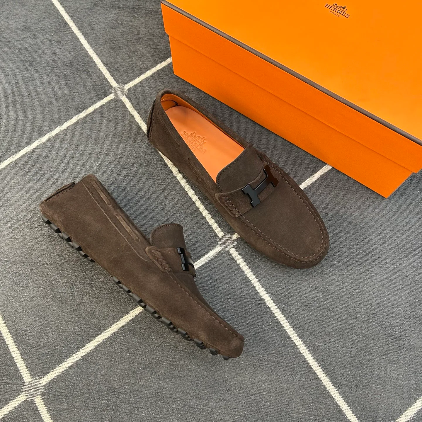 Men's Loafers And Dress Shoes HERMES 17867740