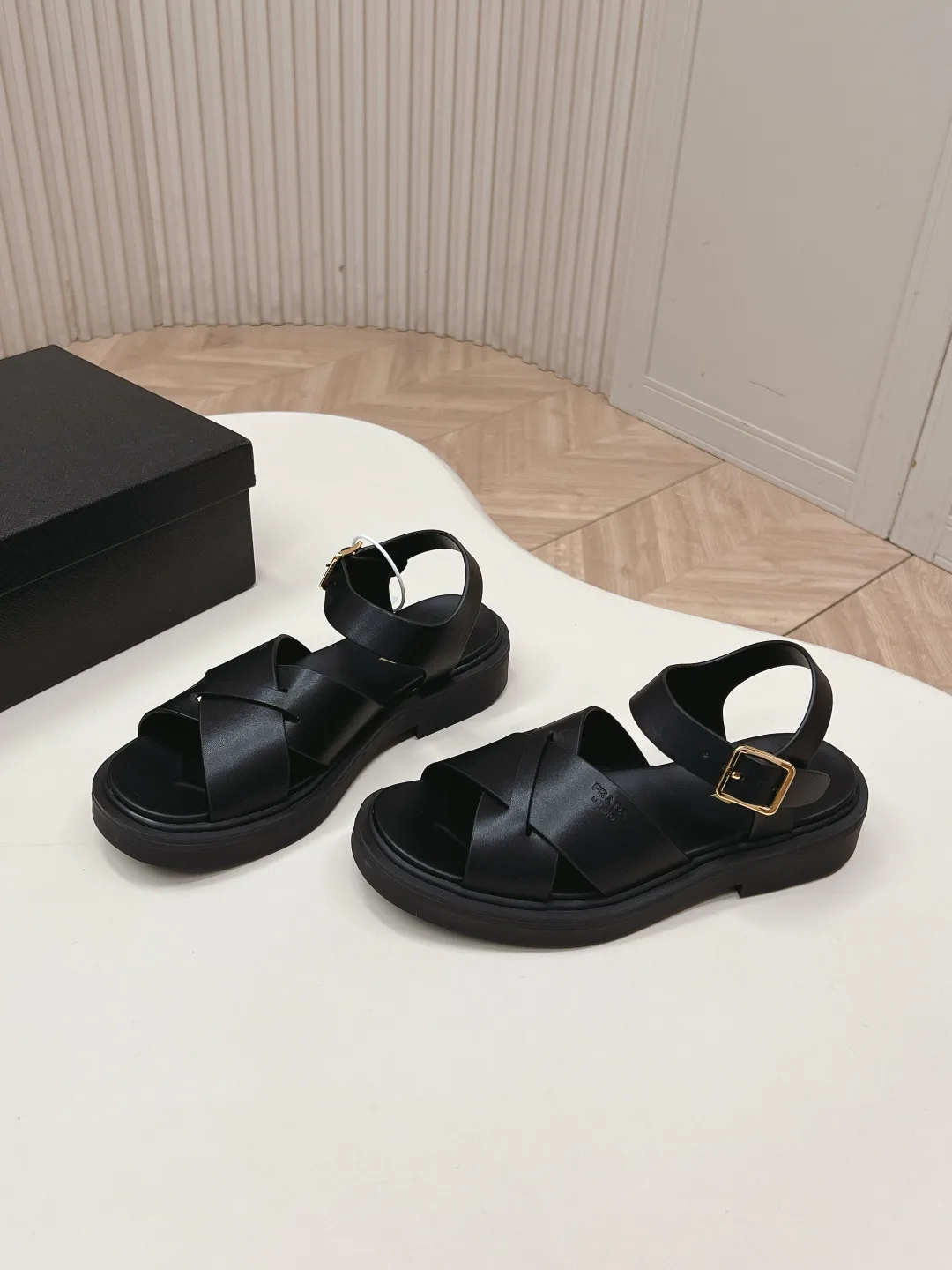 Women's Open-Toe Sandals PRADA 17704012