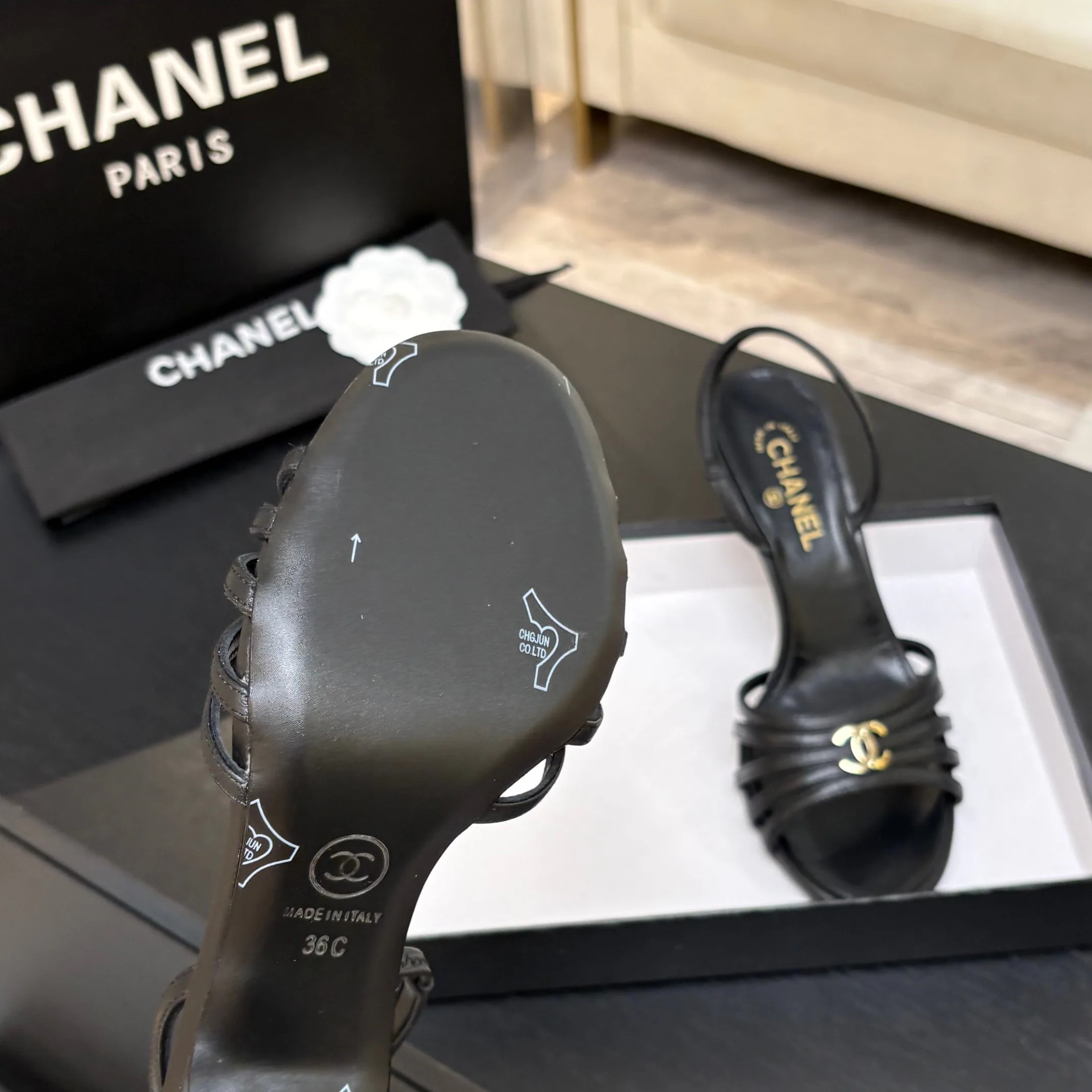 Women's Open-Toe Sandals CHANEL 16932185