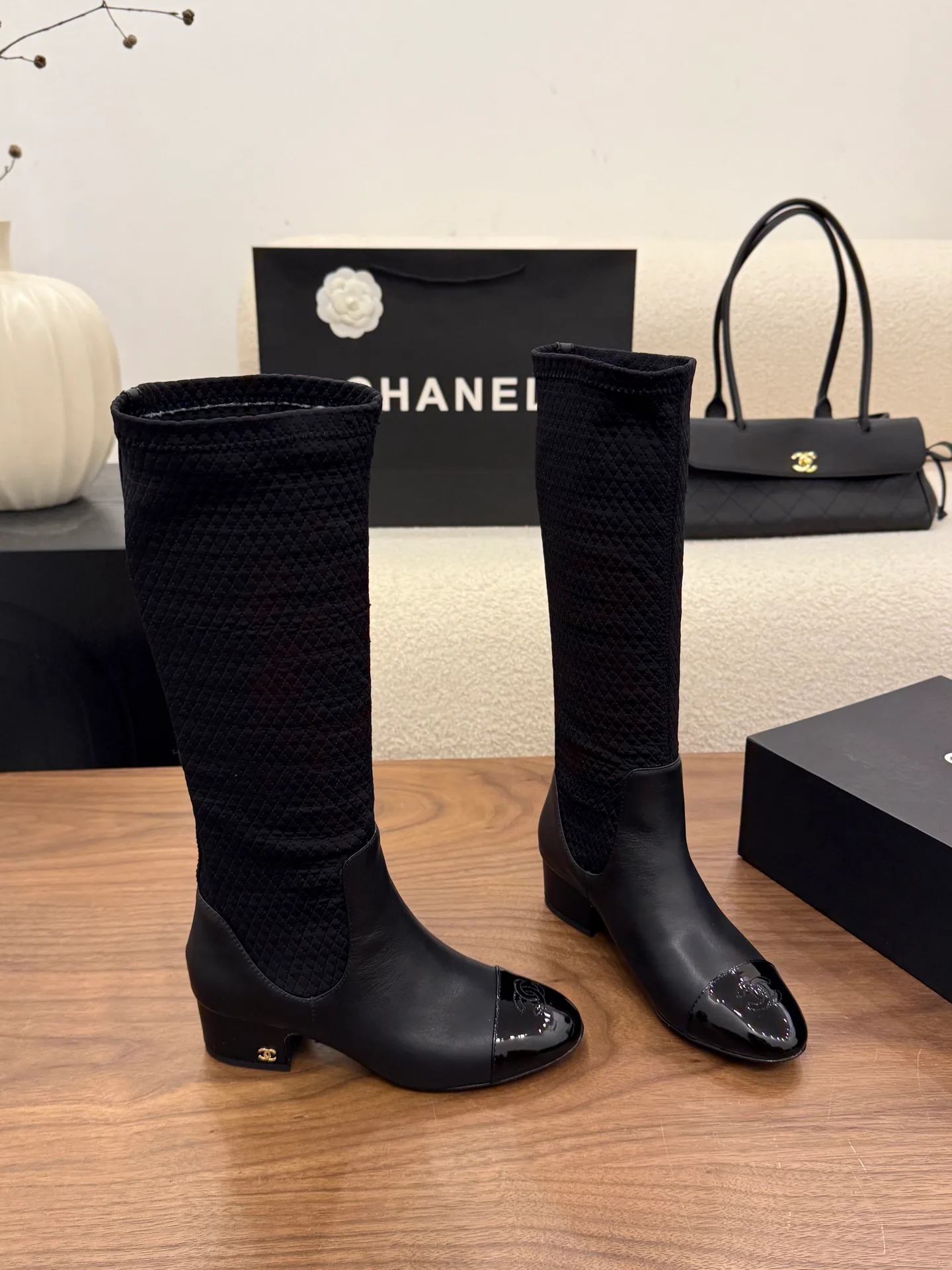 Women's Boots CHANEL 18534778